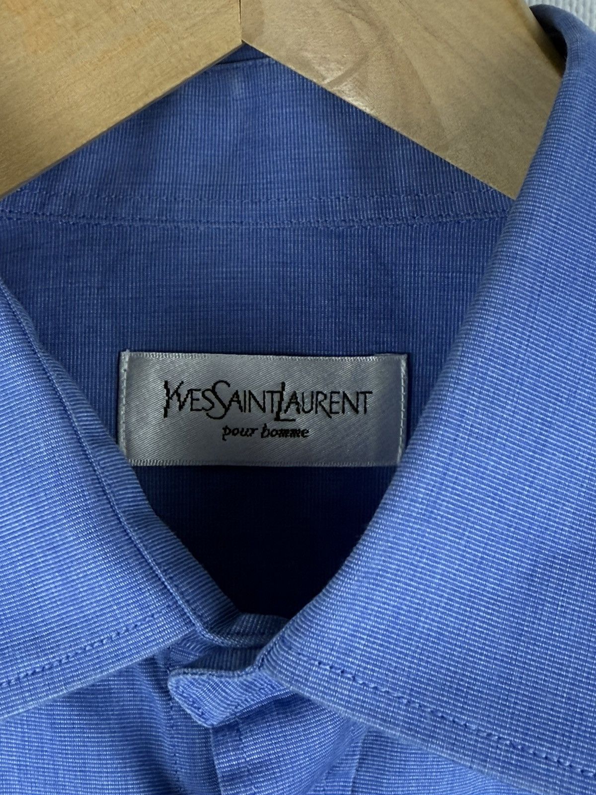 Yves Saint Laurent VTG 90s Yves Saint Laurent Men’s Long Sleeve Button Up Shirt Size US XL / EU 56 / 4 - 12 Thumbnail