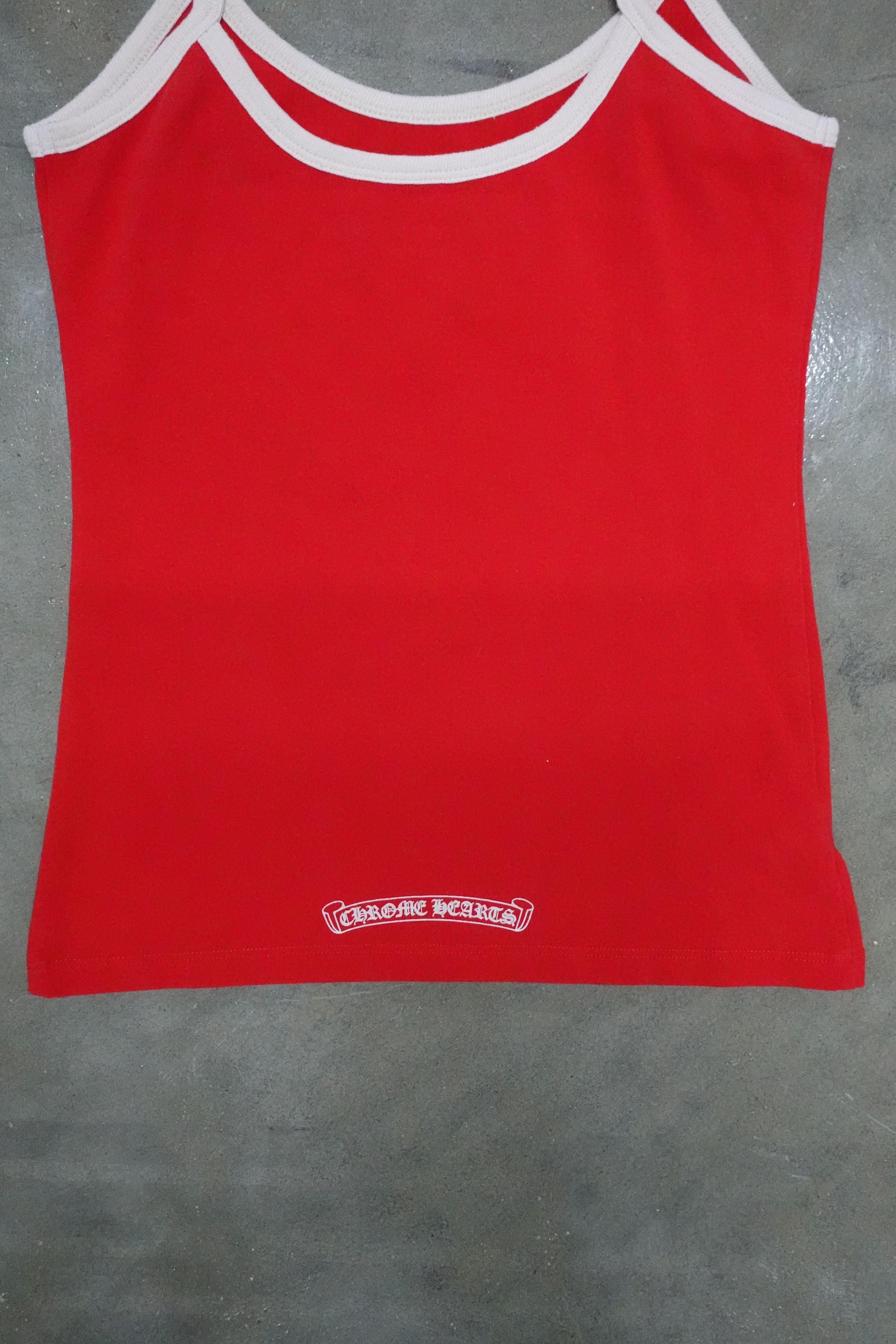 Chrome Hearts CHROME HEARTS ROLLER SKATE TANK TOP RED Size M / US 6-8 / IT 42-44 - 3 Thumbnail