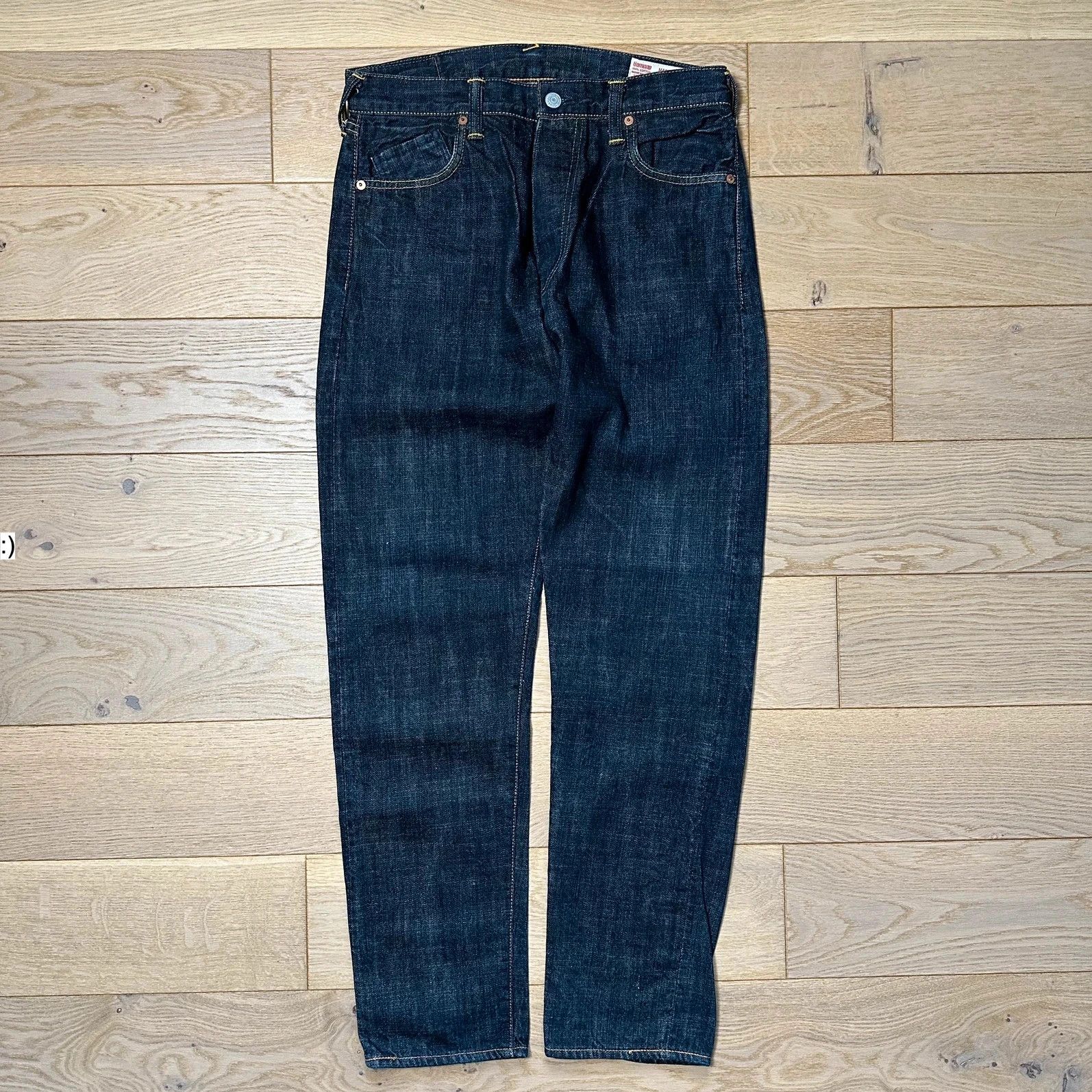 Evisu Jeans Baggy Evisu Daicock Made in Japan Lot 2000T Turquoise Size US 34 / EU 50 - 2 Thumbnail