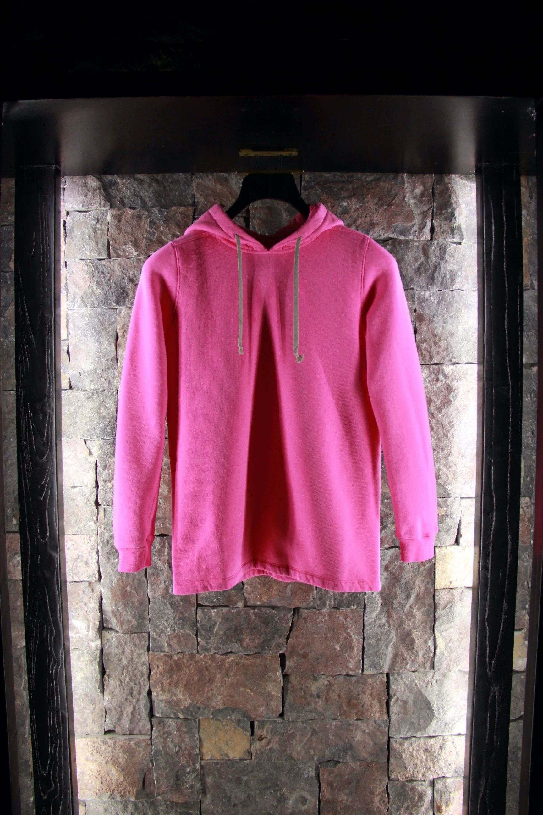 Rick Owens × Rick Owens Drkshdw Rick Owens Pink Mountain Hoodie