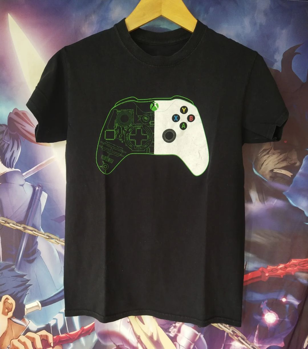 Anime Xbox Joystick Graphic Official Game Tees Size US S / EU 44-46 / 1 - 1 Thumbnail