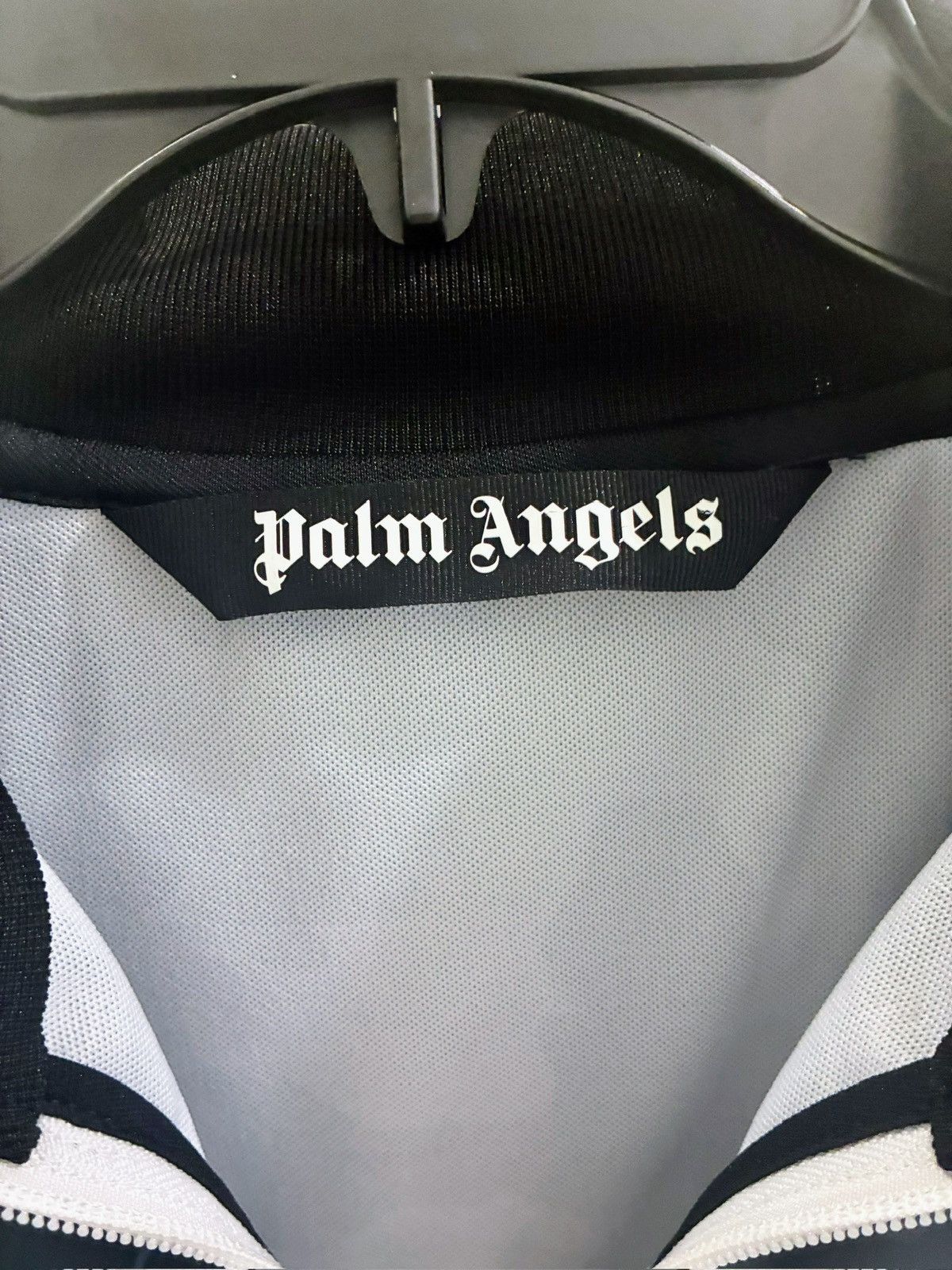 Palm Angels Palm Angels Black/Grey Camo Track Jacket Size M Authentic Size US M / EU 48-50 / 2 - 5 Thumbnail