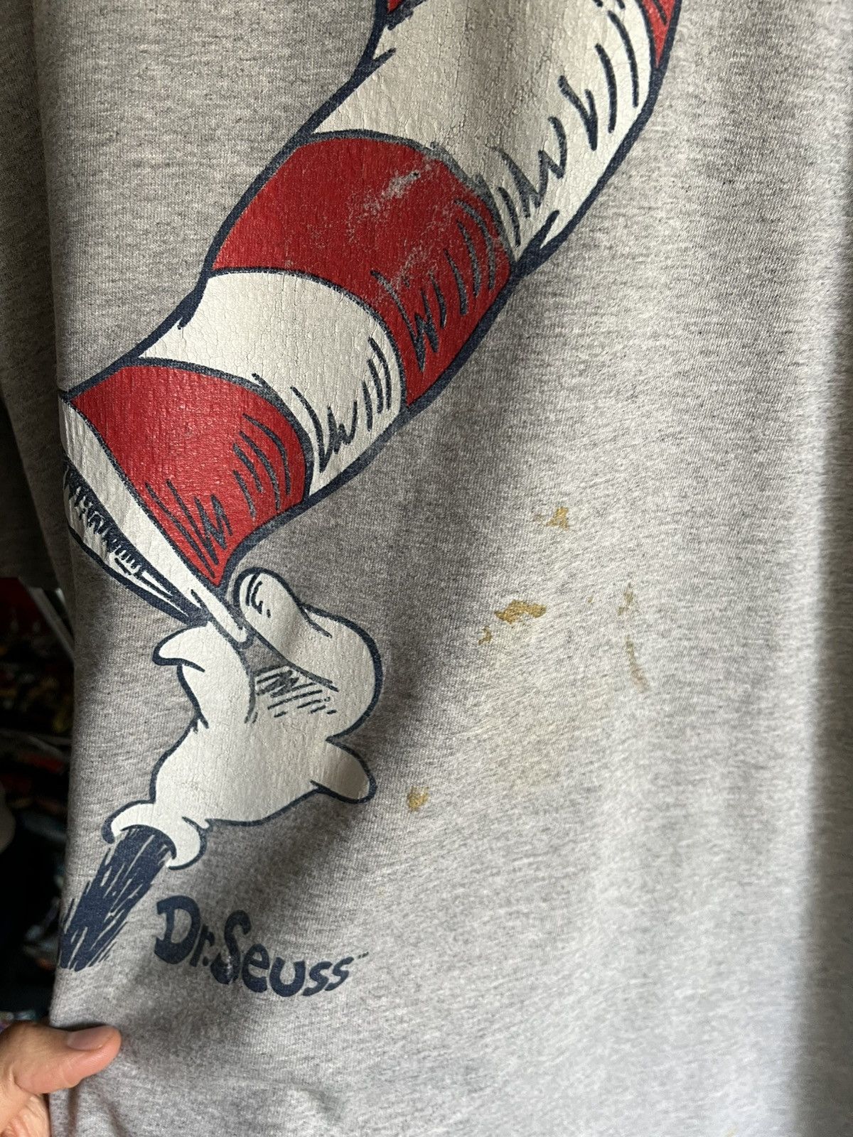 Vintage 2007 Dr Seuss AACC Hat Promo Tee Grinch Size US XXL / EU 58 / 5 - 2 Thumbnail