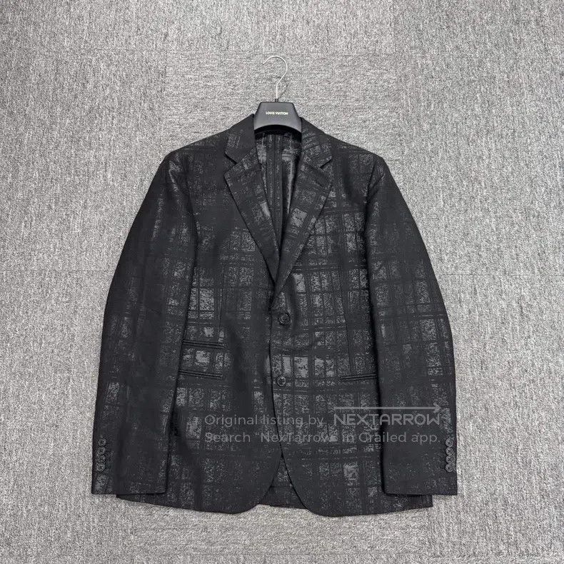Hermes Hermes Velvet Plaid Blazer Size 50R - 1 Thumbnail