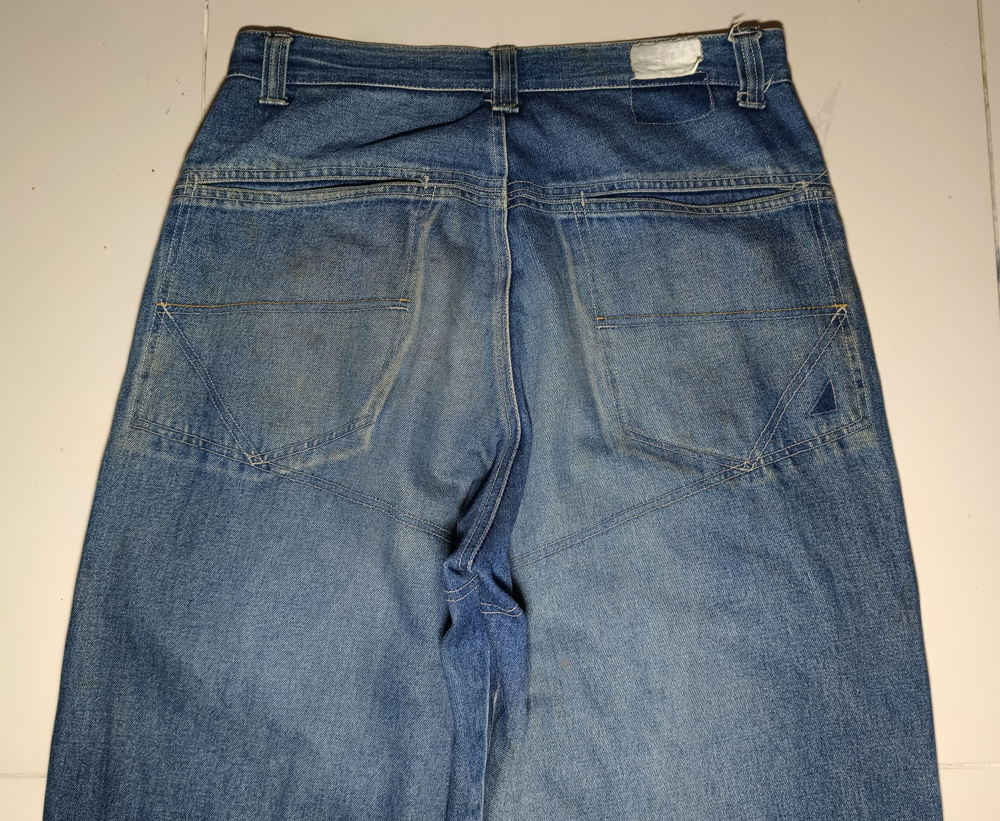 Japanese Brand Vintage Hobo Baggy hiphop Jeans Size US 34 / EU 50 - 13 Thumbnail