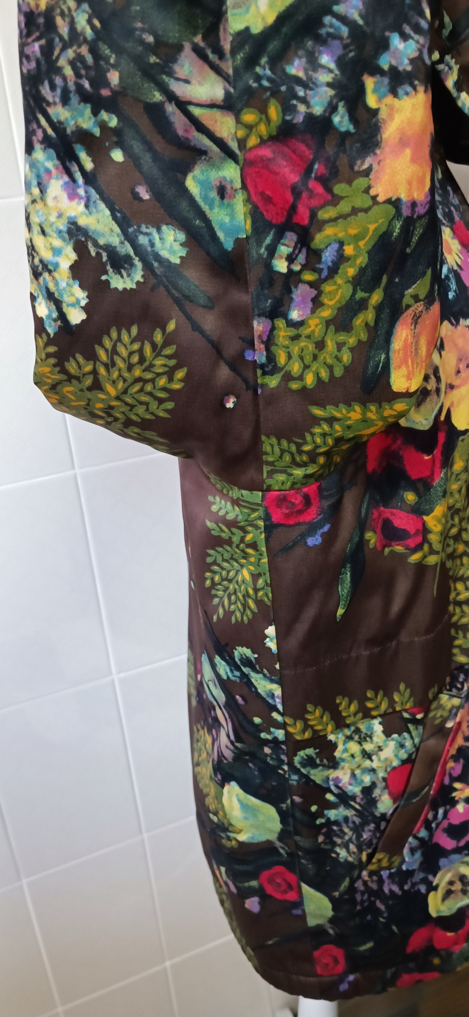 Jean Paul Gaultier 2000's - Iconic floral coat Size L / US 10 / IT 46 - 10 Thumbnail