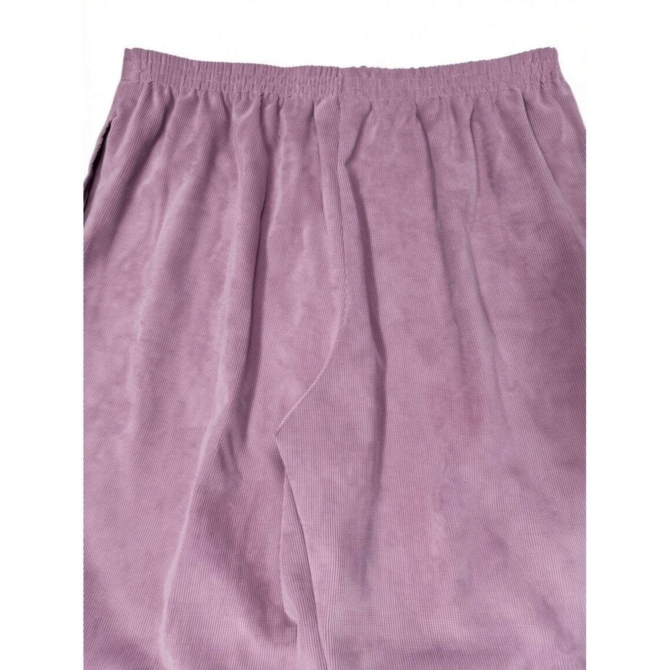 Other Alfred Dunner Sleek Corduroy Pull-on Pink Pants Size 14 Size 36" / US 14 / IT 50 - 4 Thumbnail