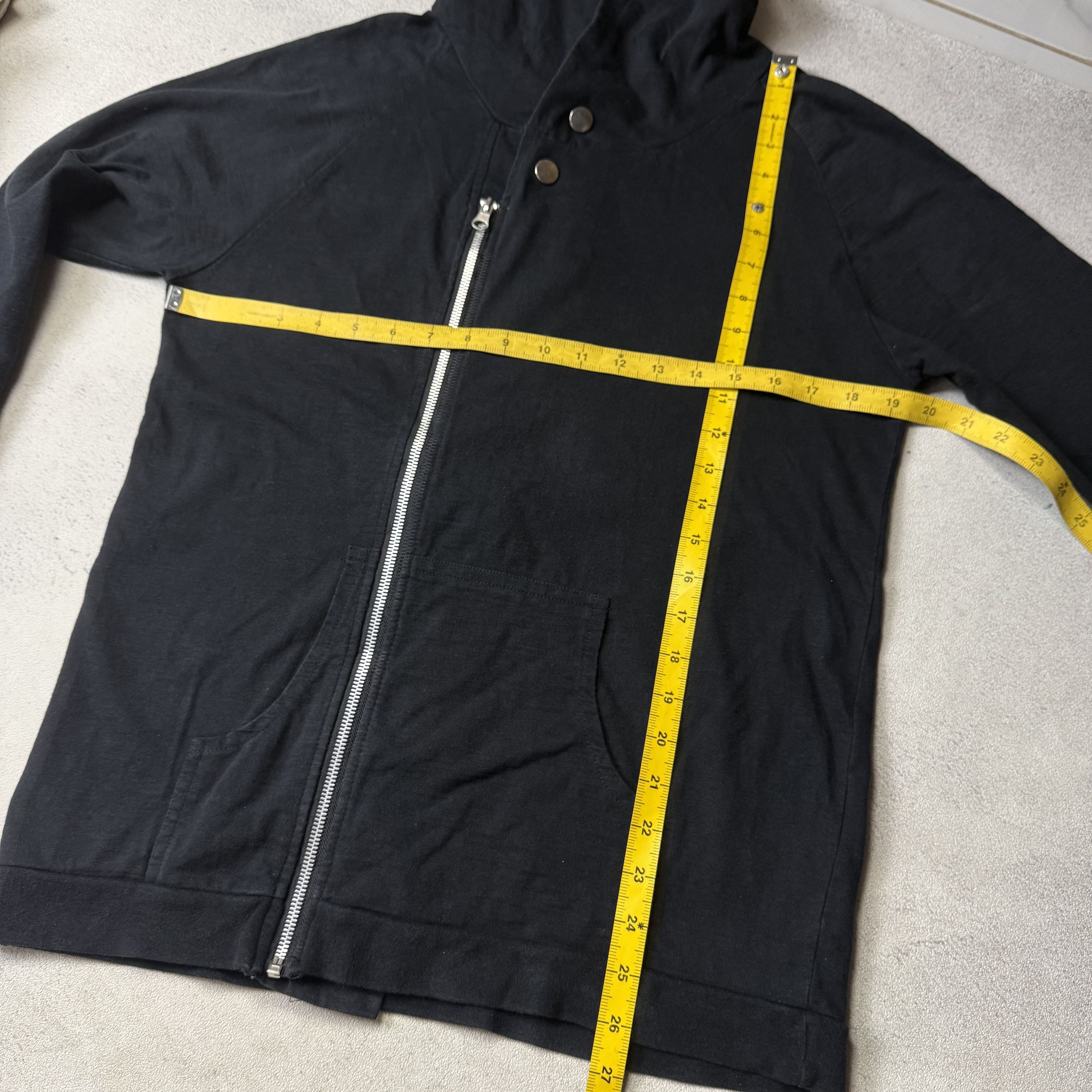 A&G Rock A&G Amal Guessous Assymetric Zip Up Hoodie Size US M / EU 48-50 / 2 - 9 Thumbnail
