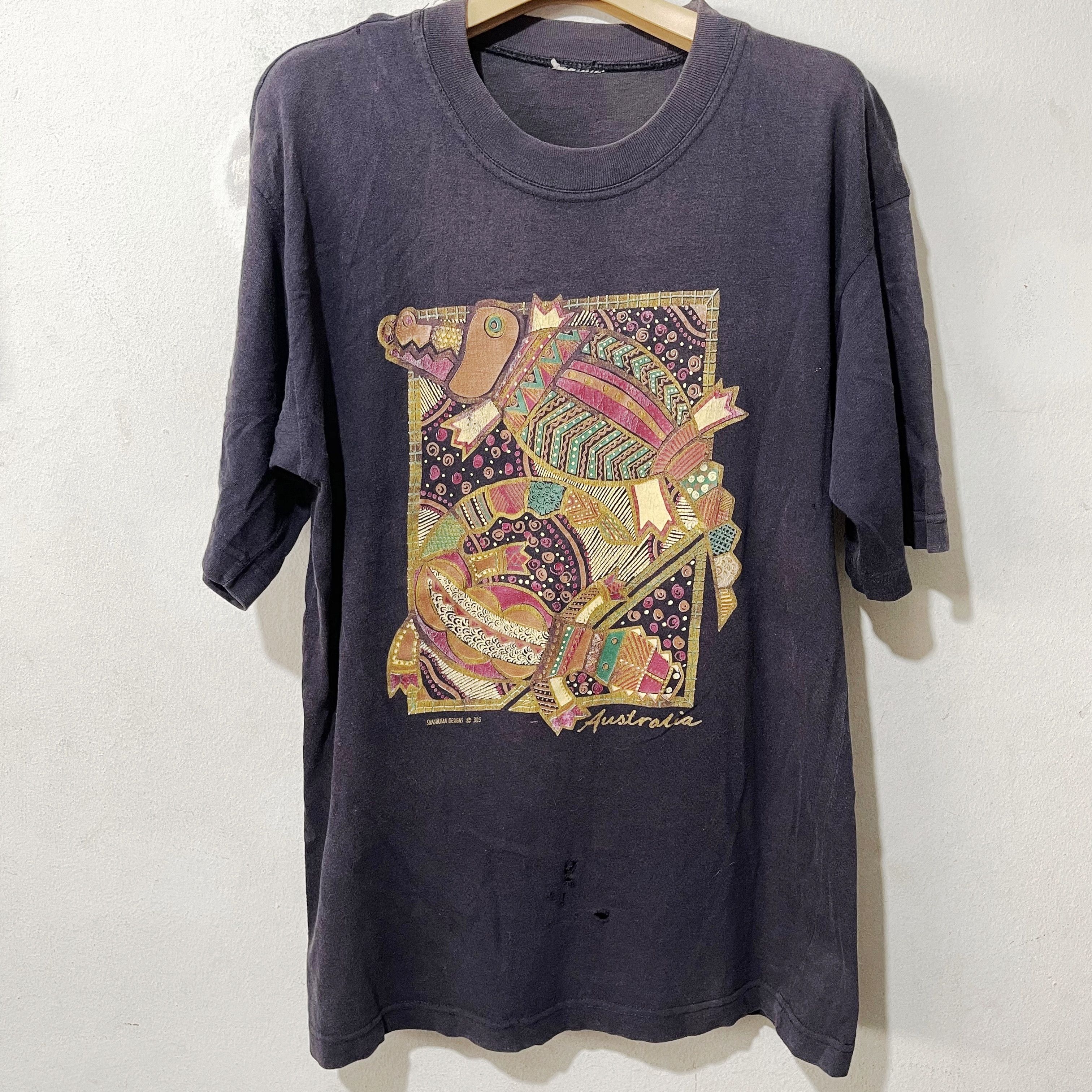 Vintage Vintage 90s Australian Aboriginal Shirt Size US M / EU 48-50 / 2 - 1 Thumbnail
