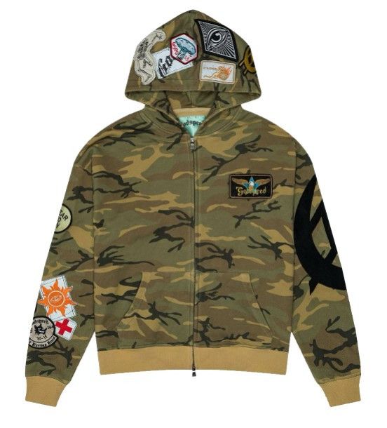 Godspeed Godspeed 'Squadron' Camo Green Hoodie Size US XL / EU 56 / 4 - 1 Preview