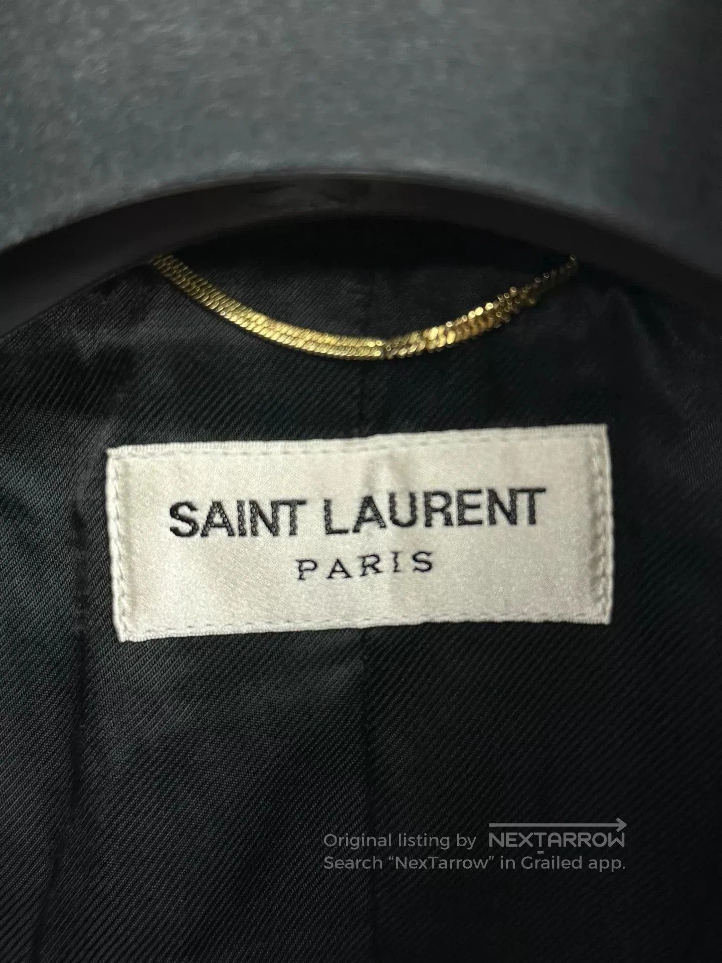 Saint Laurent Paris Saint Laurent Black White Baseball Jacket. Size XXS / US 00 / IT 34 - 3 Thumbnail