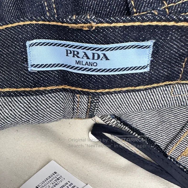 Prada Prada Denim skirt Size 24" / US 00 / IT 34 - 5 Thumbnail