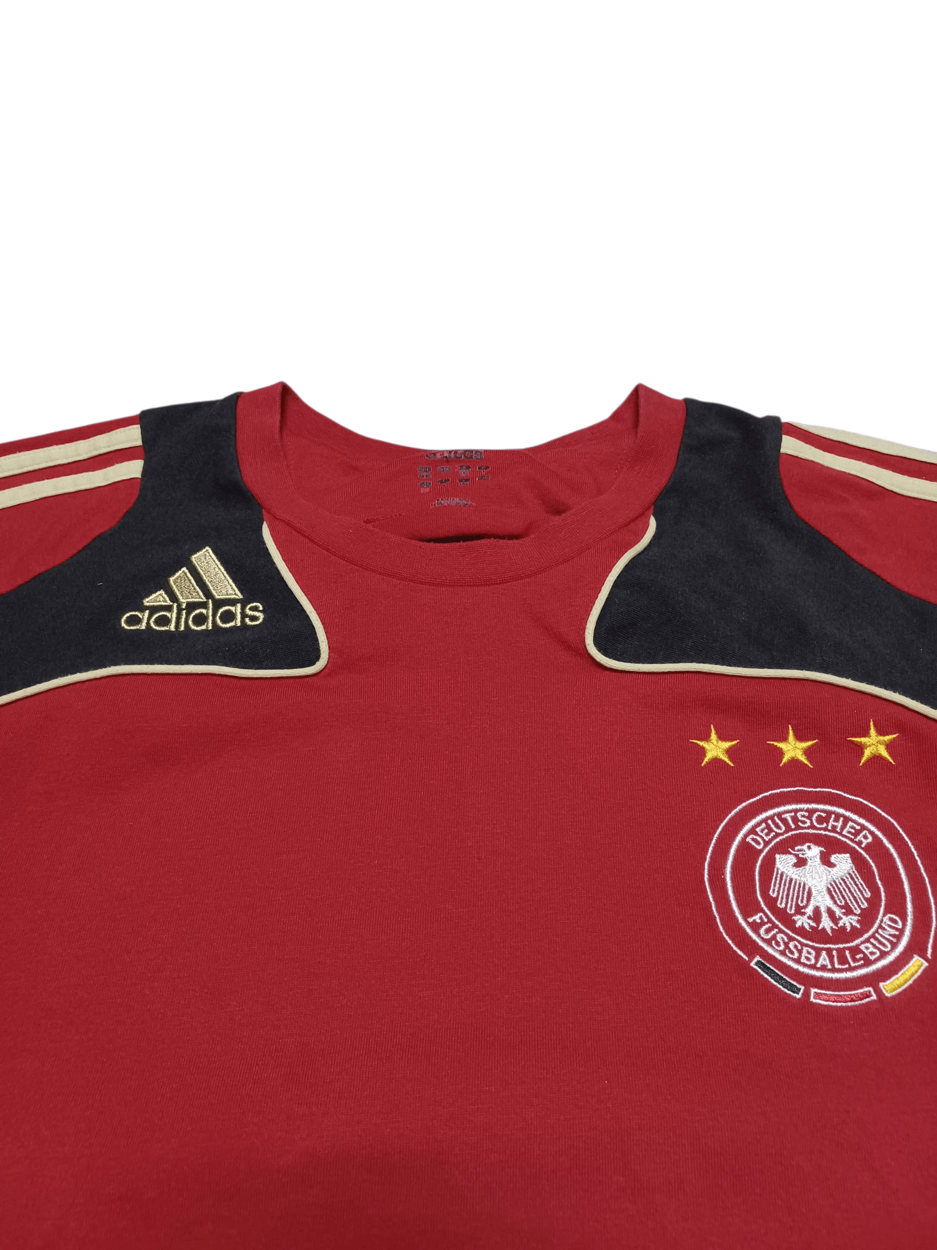 Adidas ADIDAS GERMANY VINTAGE 2007 TRAINING SOCCER TEE Size US XL / EU 56 / 4 - 2 Thumbnail