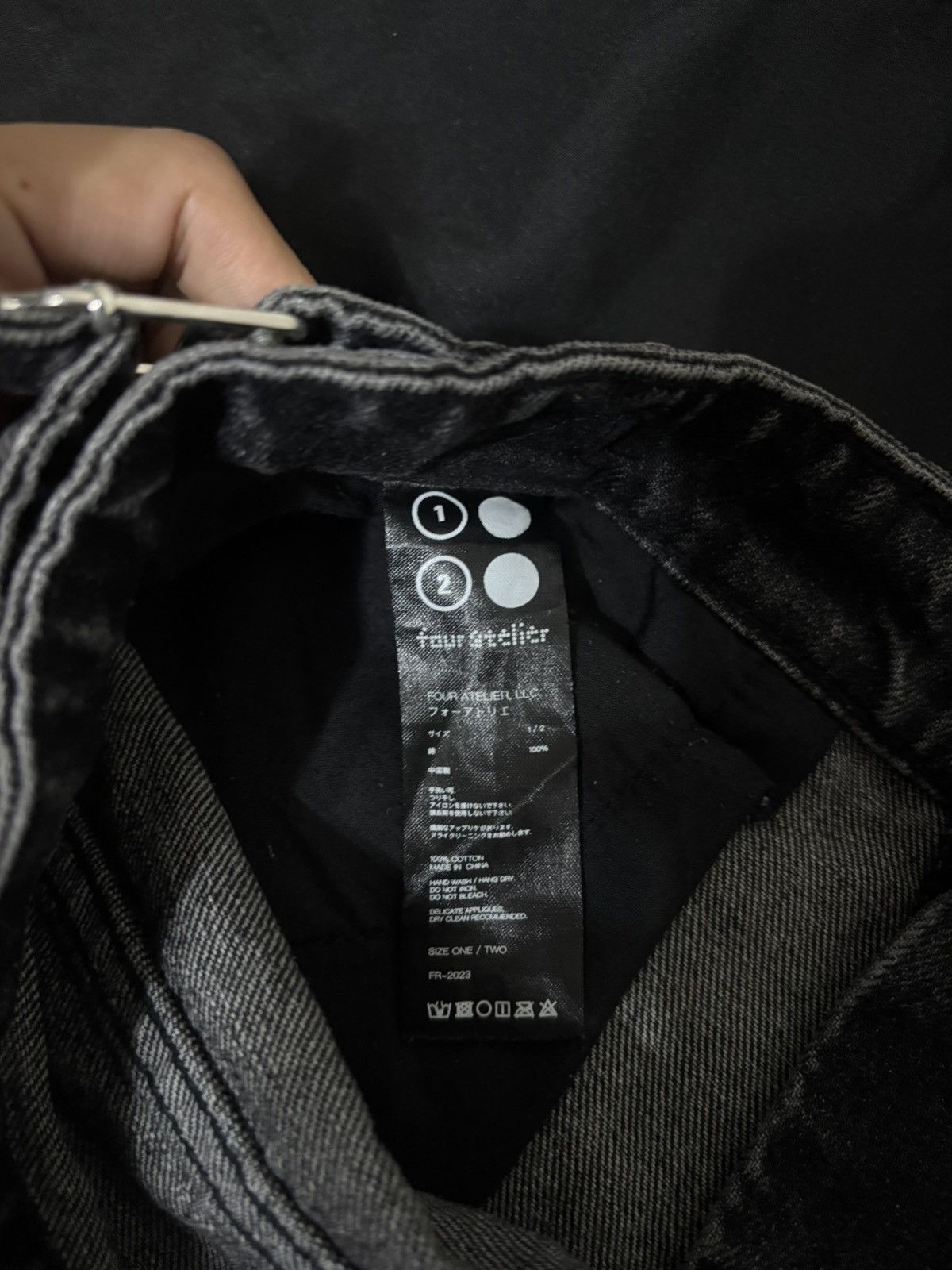 FOUR ATELIER Four Atelier Denim Jorts Size US 31 - 5 Thumbnail