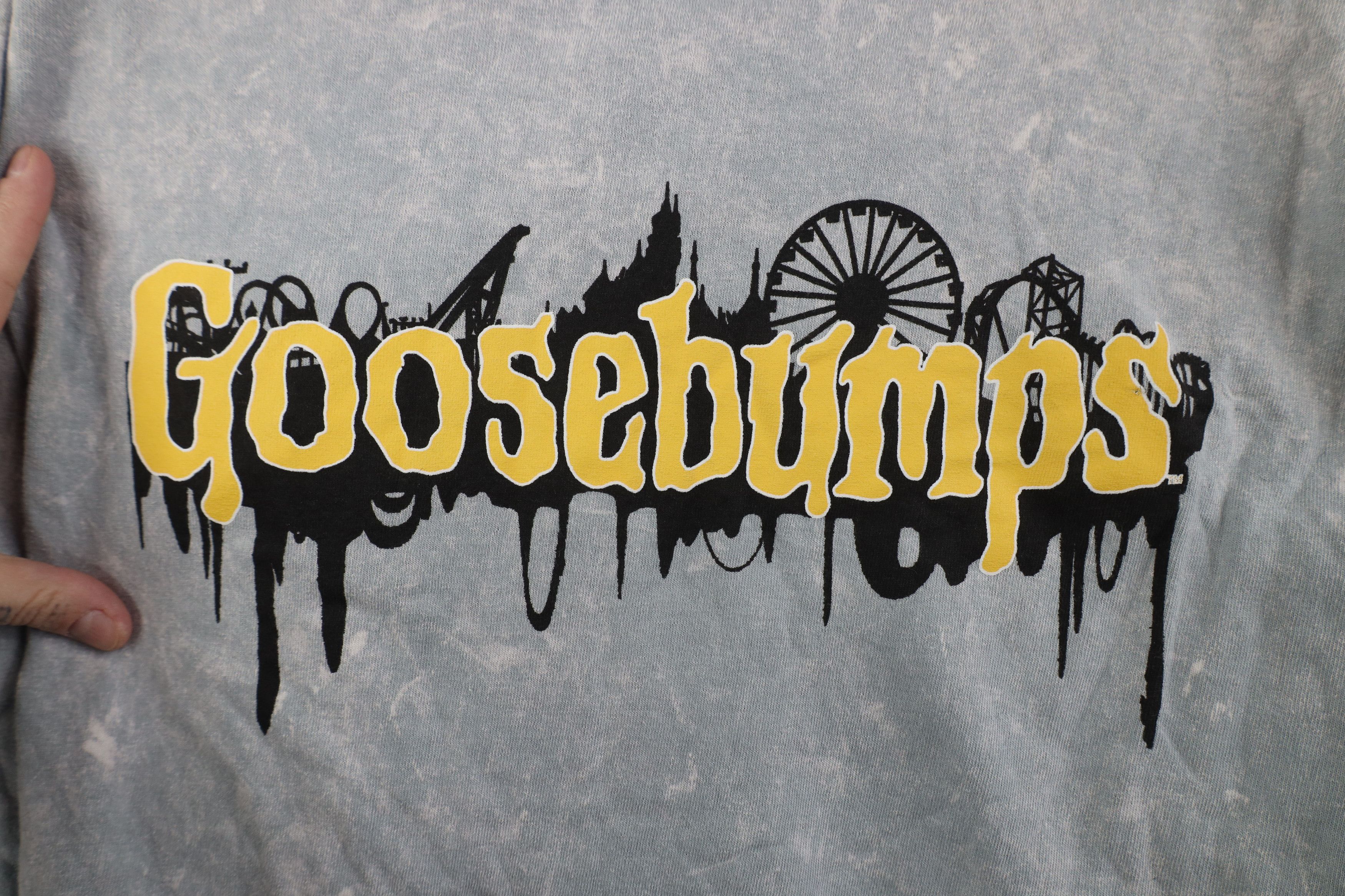 Vintage Deadstock Y2K Goosebumps Wash Horrorland Long Sleeve T-Shirt Size US S / EU 44-46 / 1 - 4 Thumbnail