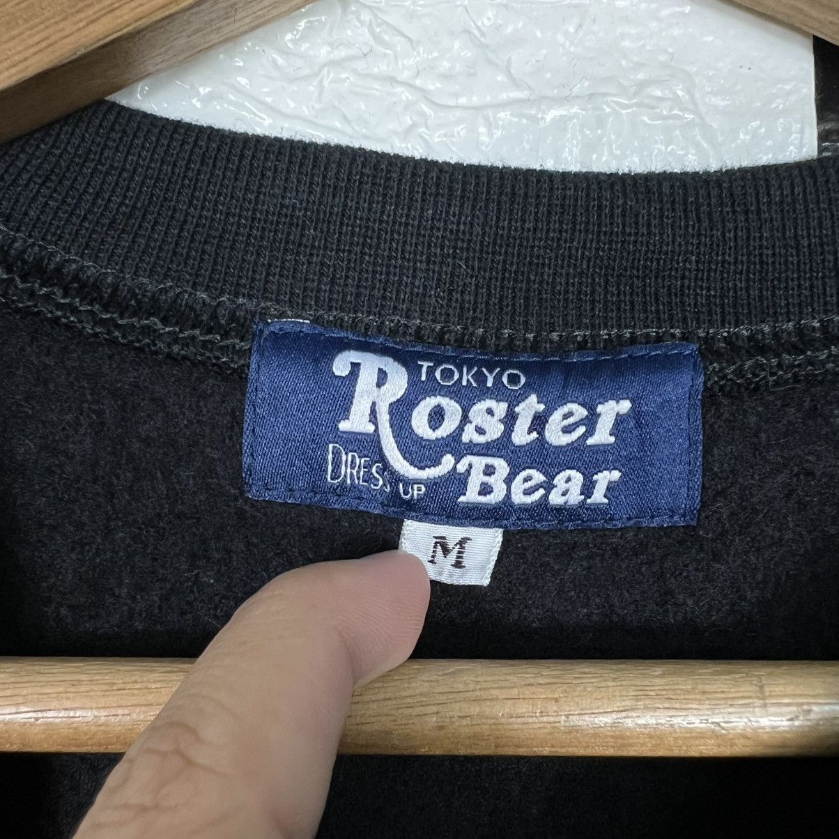 Japanese Brand TOKYO ROSTER BEAR Embroidered Logo Sweashirt #4293-C195 Size US M / EU 48-50 / 2 - 9 Thumbnail