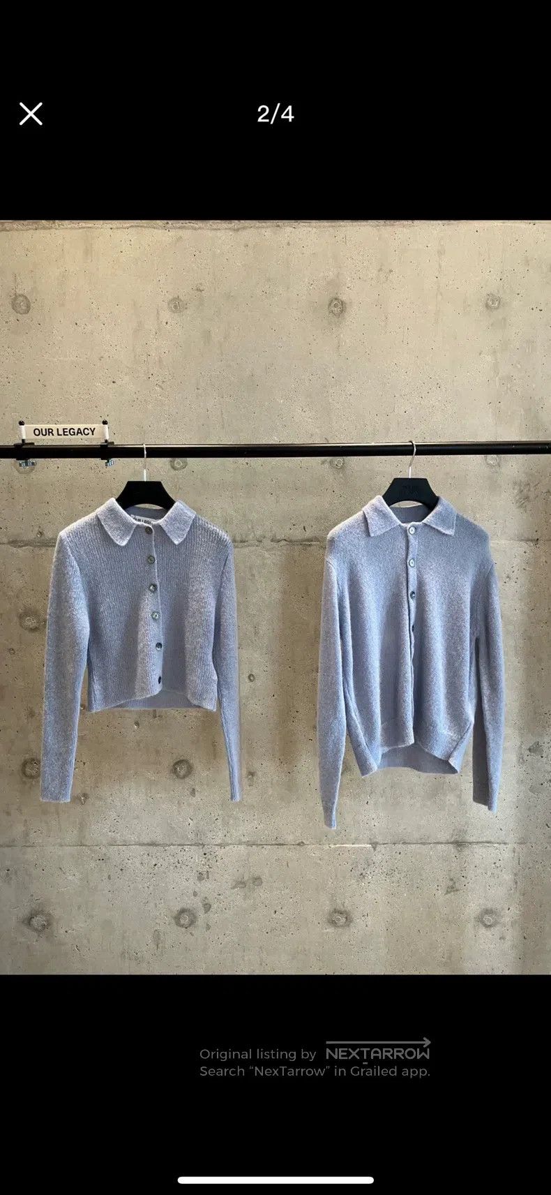 Our Legacy Our Legacy Knit Cardigan Size US S / EU 44-46 / 1 - 2 Thumbnail