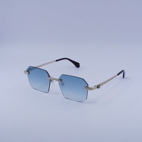 Palm Angels Palm Angels PERI10G QUARTZ 7644 Sunglasses Gold Geometric Size ONE SIZE - 5 Thumbnail