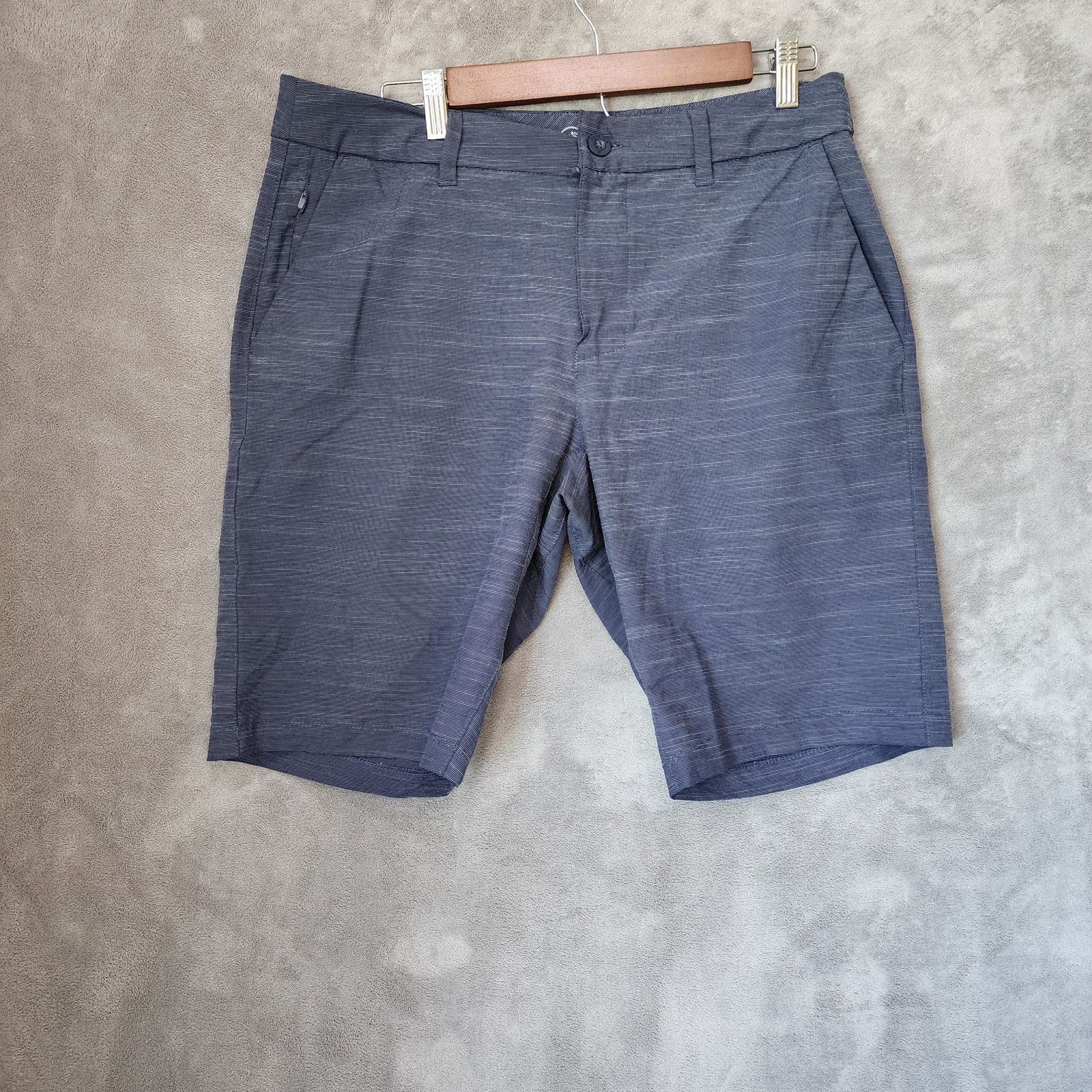 Hang Ten Hang Ten Men's Size 32 Navy Board Shorts, Stretch Size US 34 / EU 50 - 2 Thumbnail