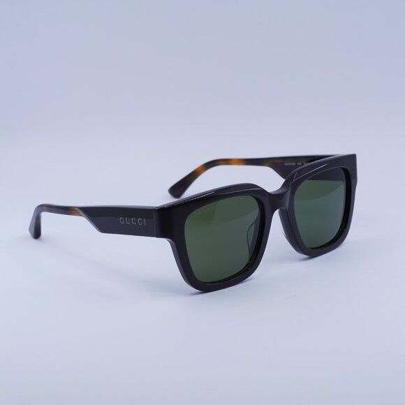 Gucci Gucci GG1670SK 003 Sunglasses Black\Havana Square Frame Size ONE SIZE - 8 Thumbnail