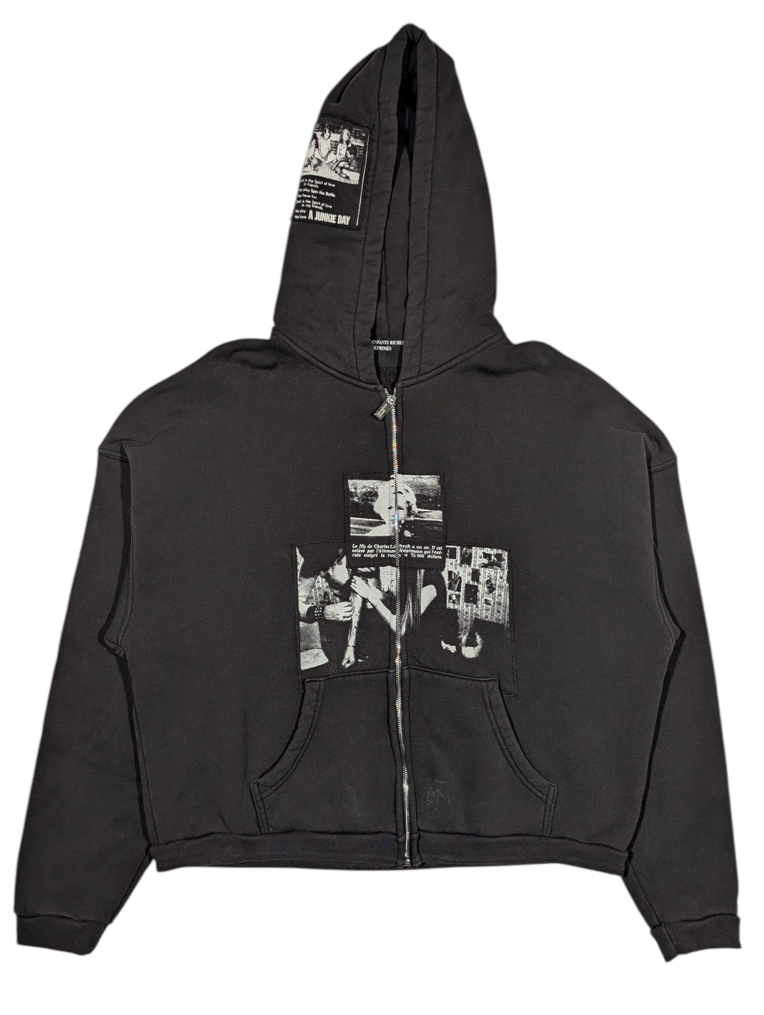 Enfants Riches Deprimes ERD MAXFIELD EXCLUSIVE ASSEMBLAGE ZIP UP HOODIE 4.5 YEAR WAR Size US L / EU 52-54 / 3 - 1 Thumbnail