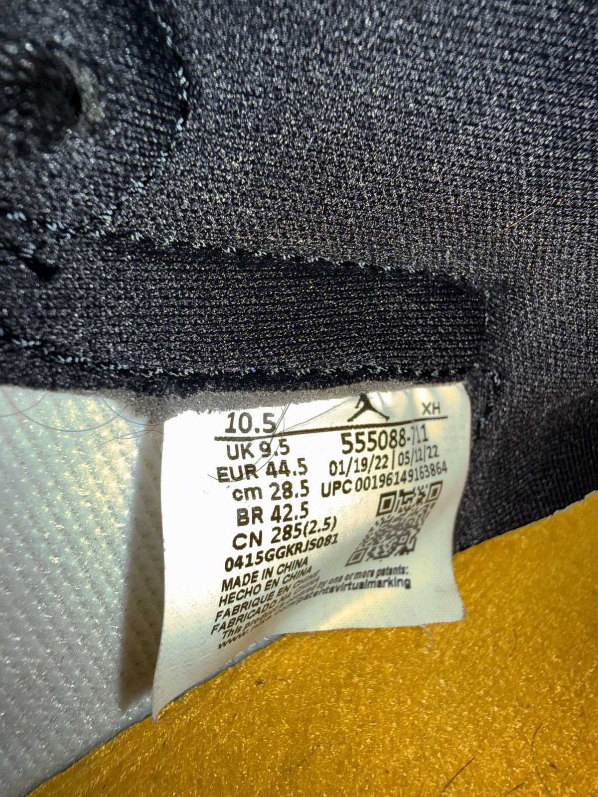 Jordan Brand Jordan 1 Taxi Size US 10.5 / EU 43-44 - 5 Thumbnail