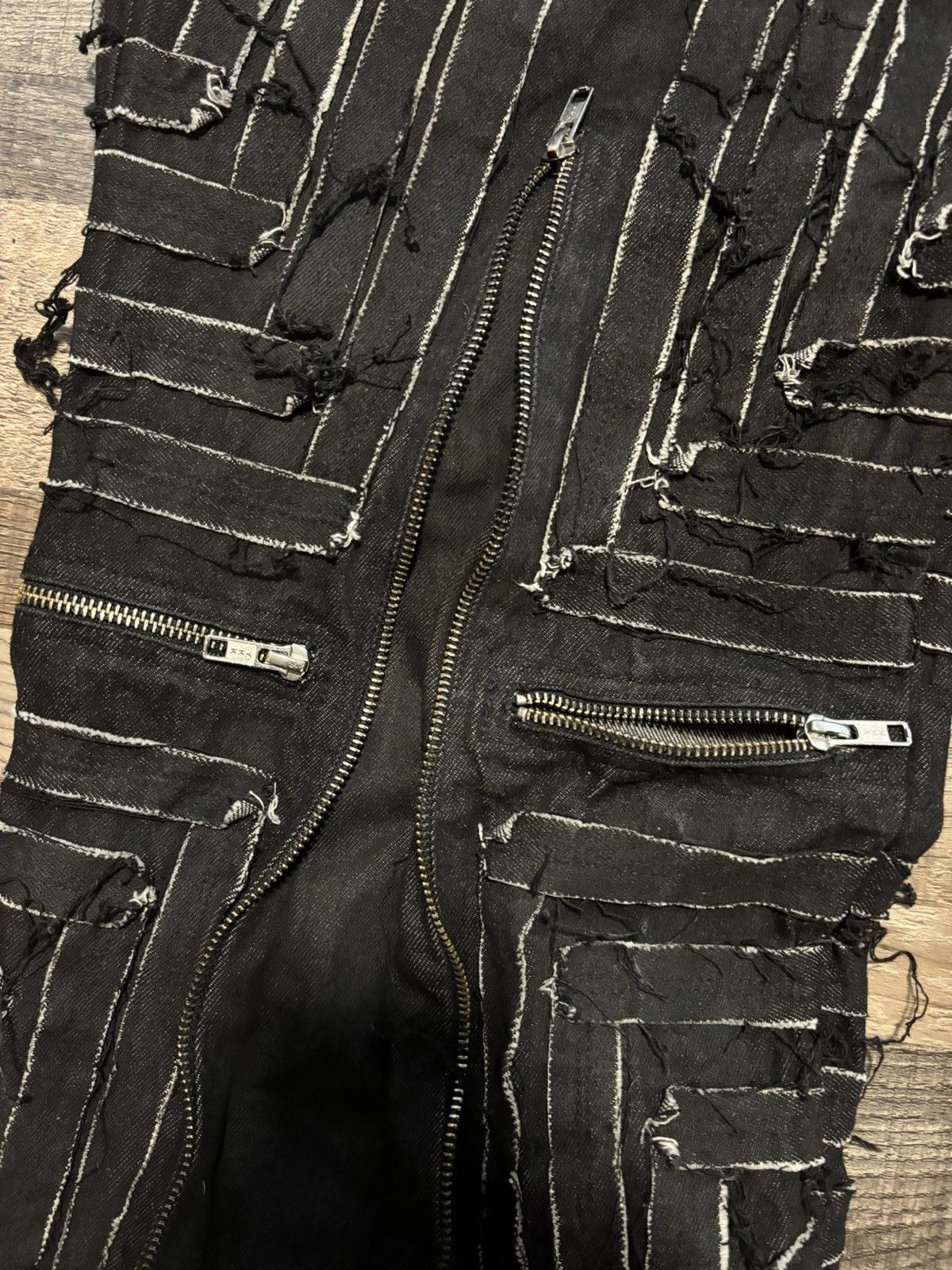 Designer Sxvsu Cruce zip denim Size US 34 / EU 50 - 2 Thumbnail