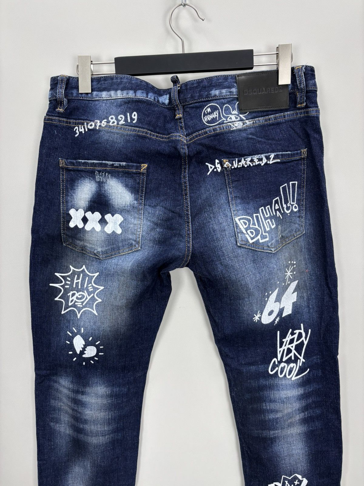 Dsquared2 Mens jeans Dsquared2 Size 54 Color Blue Size US 34 / EU 50 - 6 Thumbnail