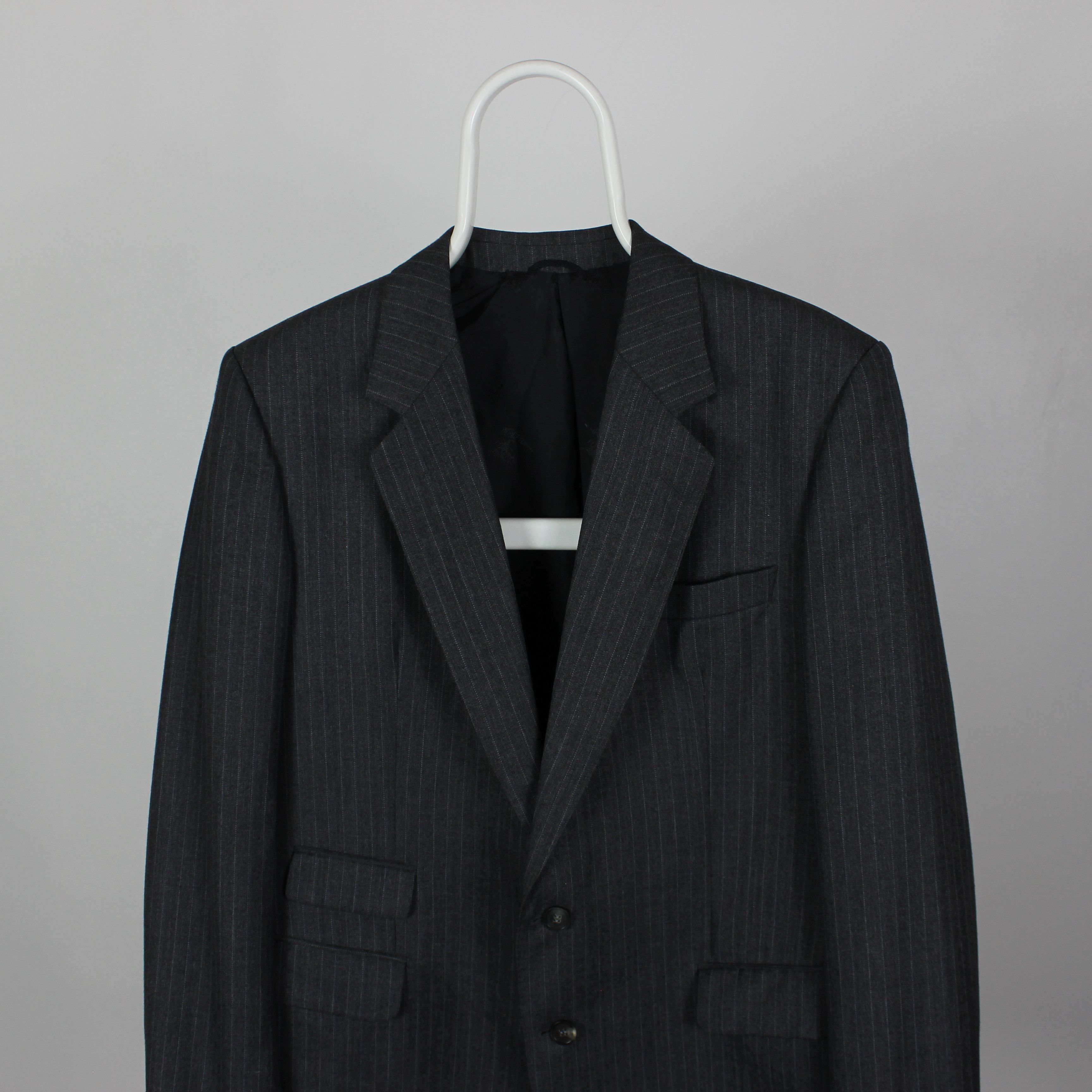 Burberry Burberry blazer men wool gray 54 Size 54R - 8 Thumbnail