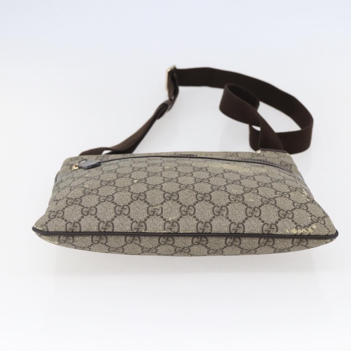 Gucci GUCCI GG Supreme Shoulder Bag Pvc Beige Gold Size ONE SIZE - 9 Thumbnail