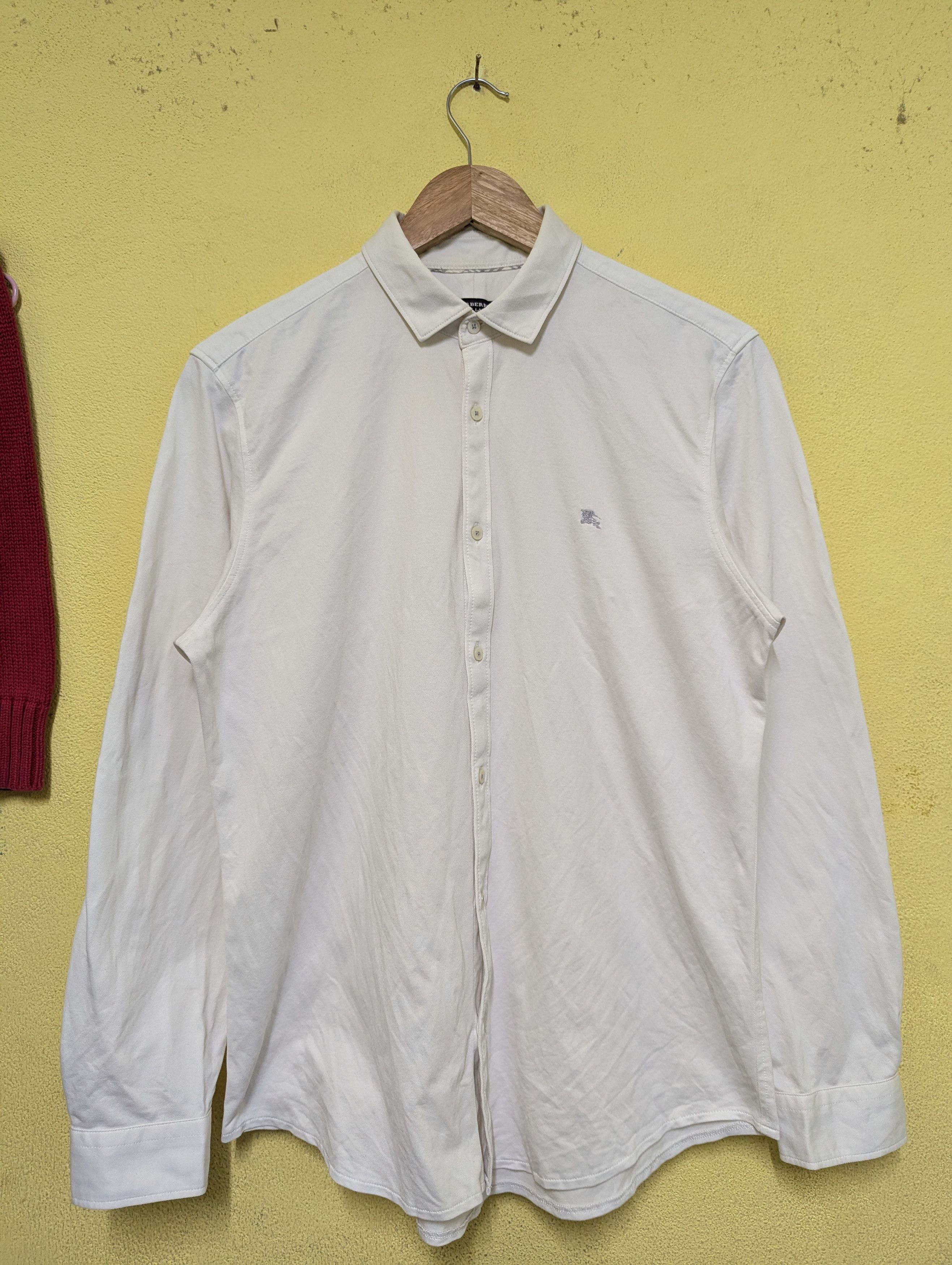 Burberry Embroidery Burberry Black Label Button Up Shirt Size US S / EU 44-46 / 1 - 1 Thumbnail