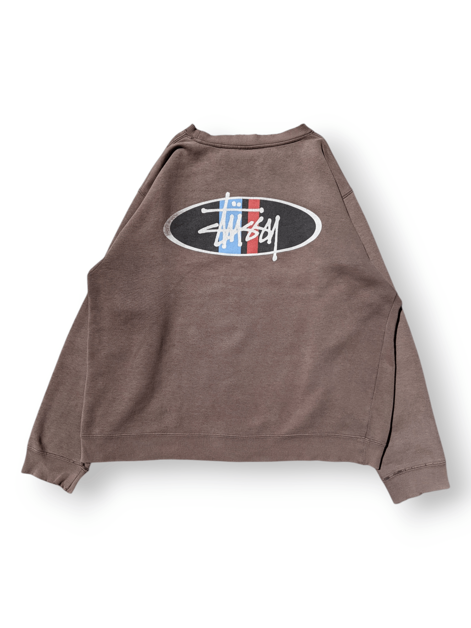 Stussy Vintage Distressed Stussy Crewneck Sweatshirt Size US M / EU 48-50 / 2 - 1 Thumbnail