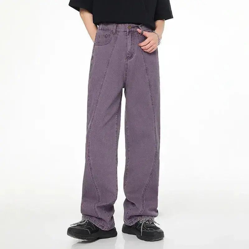 Japanese Brand Design Retro Vintage Style Straight Jeans Trousers y2k Size US 32 / EU 48 - 2 Thumbnail