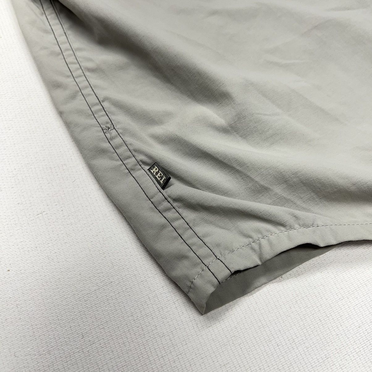 Rei REI Shirt Grey Vented Nylon Long Sleeve UPF 50+ Fly Fishing Size US M / EU 48-50 / 2 - 14 Thumbnail