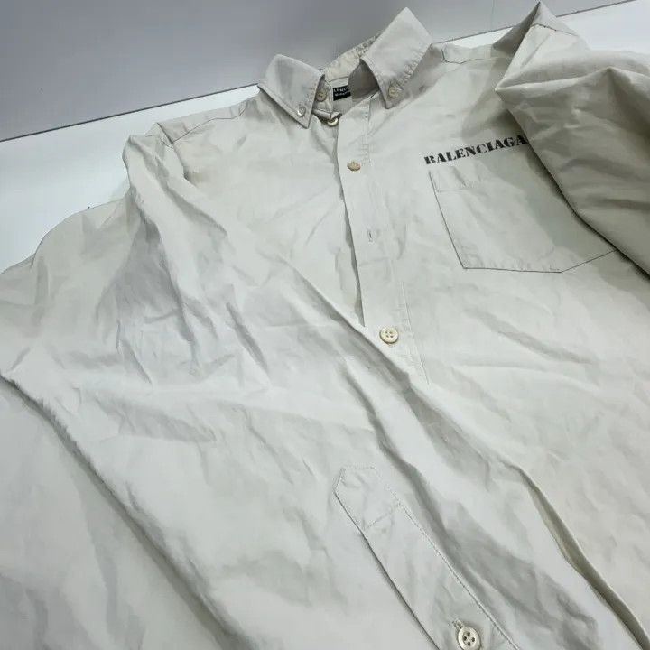 Balenciaga Balenciaga Balenciaga Casual ButtonUp Long Sleeve Shirt -2 Size US M / EU 48-50 / 2 - 4 Thumbnail
