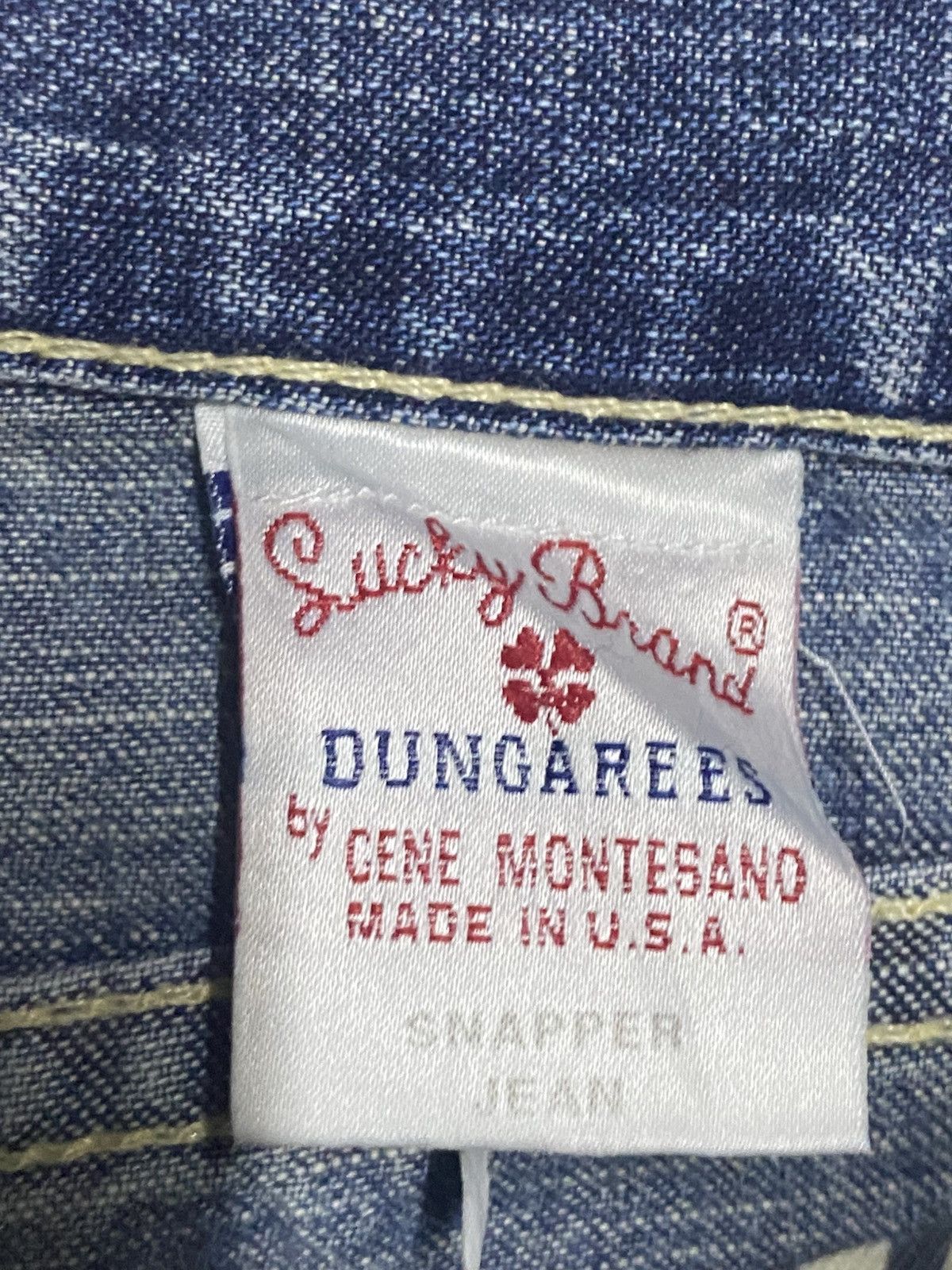 Lucky Brand Vintage Lucky Brand Dungaree Light Wash Flare Jeans Size US 29 - 17 Thumbnail