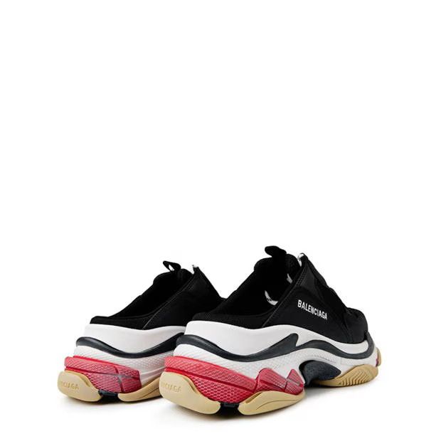 o1g2r1mq0324 Triple S Mules in Multicolor
