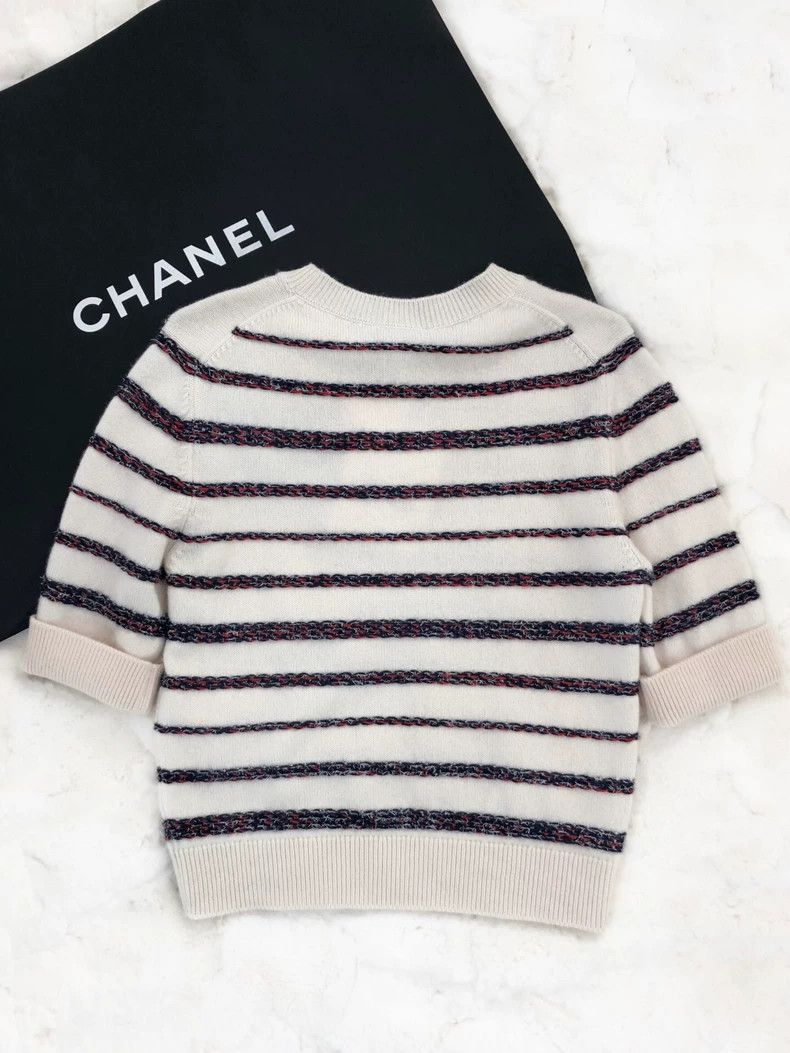 Chanel chanel Roof Series Knitted Short Sleeves Size S / US 4 / IT 40 - 2 Thumbnail