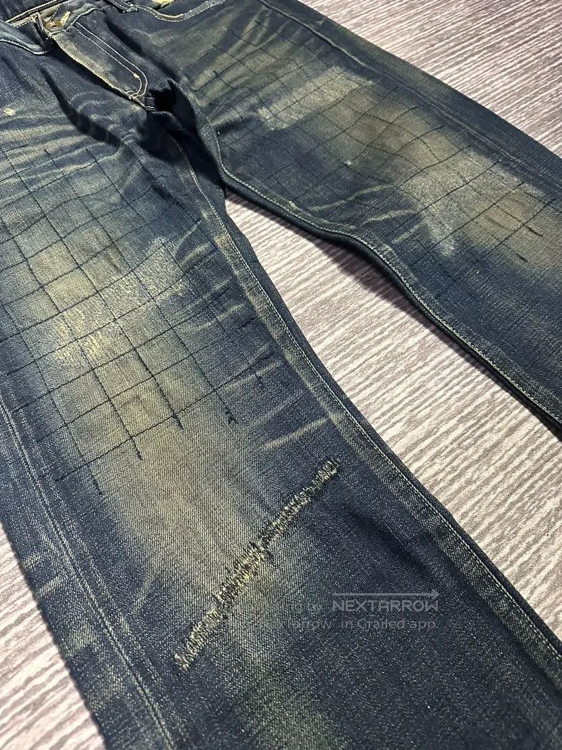 Neighborhood Neighborhood size M Distressed Patchwork Denim Pants Size US 27 - 4 Thumbnail