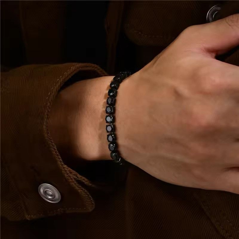 Other 19 cm 5mm Tennis Chain Bracelets Size ONE SIZE - 5 Thumbnail