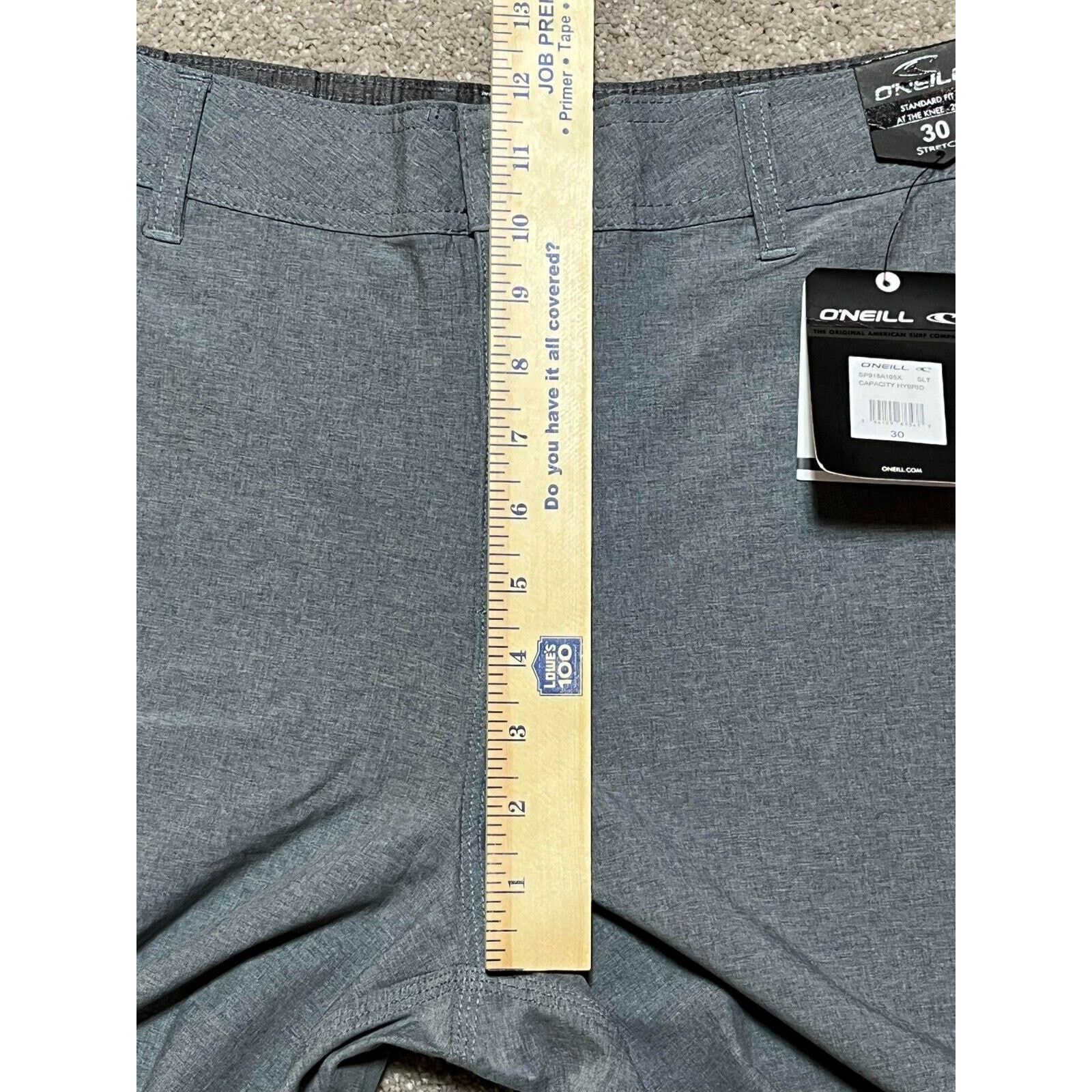 O'Neill O’Neill Shorts Men Size 30 Hybrid Stretch Standard Fit Gray Size US 30 / EU 46 - 5 Thumbnail