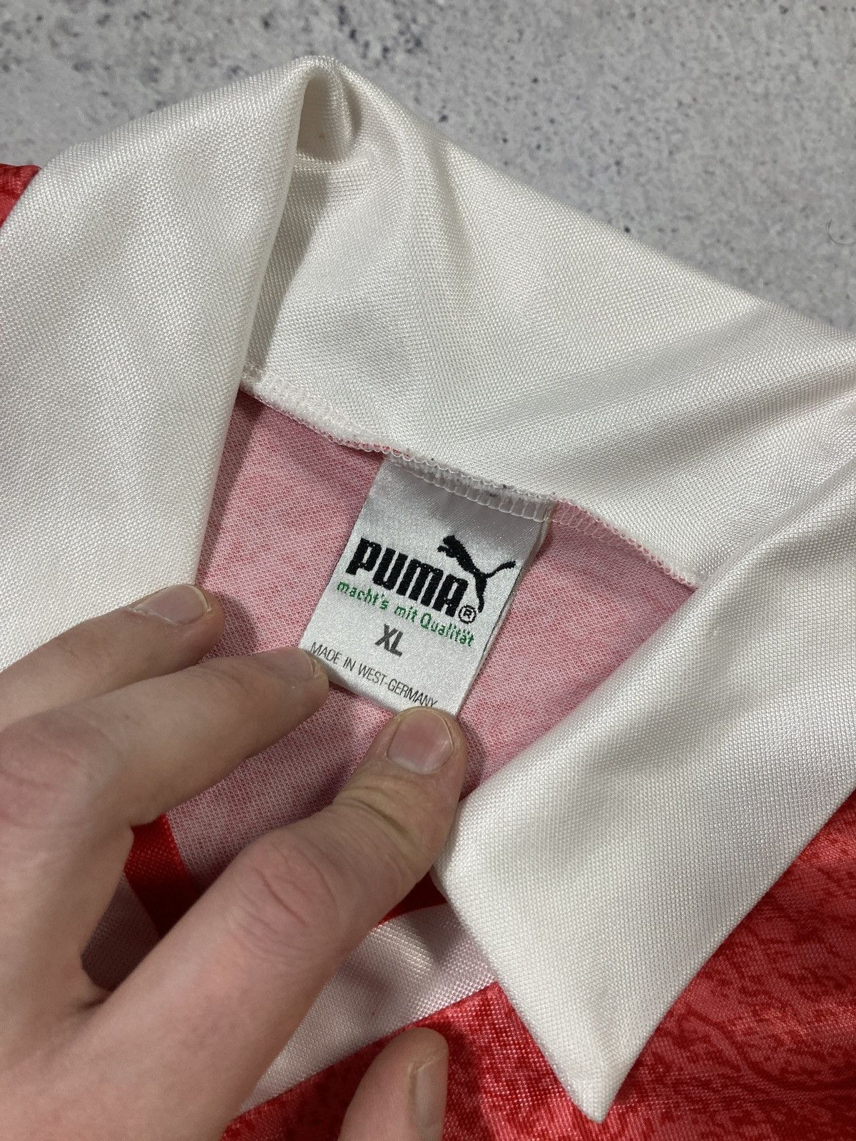 Puma Vintage Puma Made in West Germany Soccer Jersey Size US XL / EU 56 / 4 - 3 Thumbnail