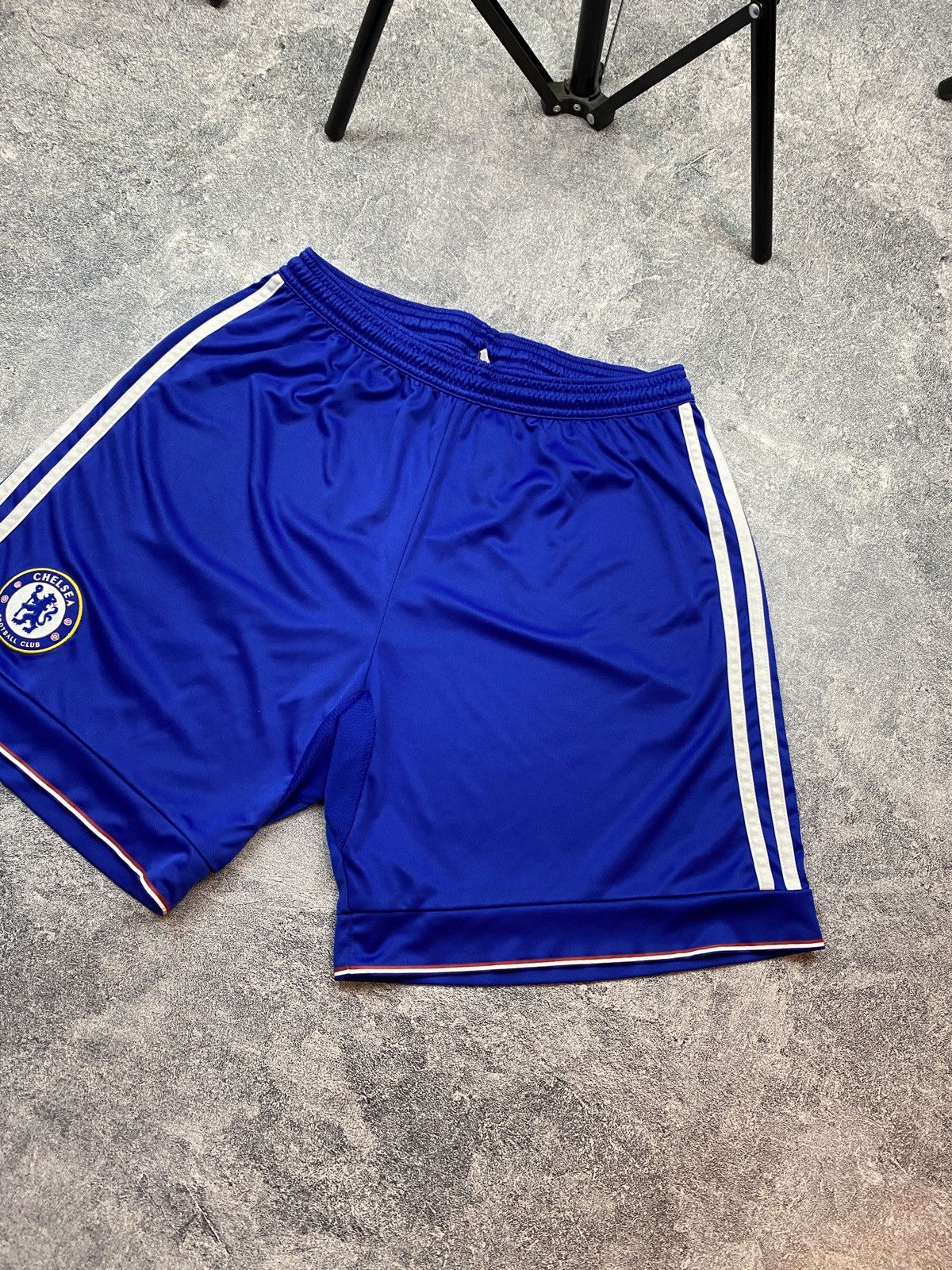 Adidas × Chelsea Soccer Shorts from Chelsea’s 2015/2016 kit Size US 32 / EU 48 - 3 Thumbnail