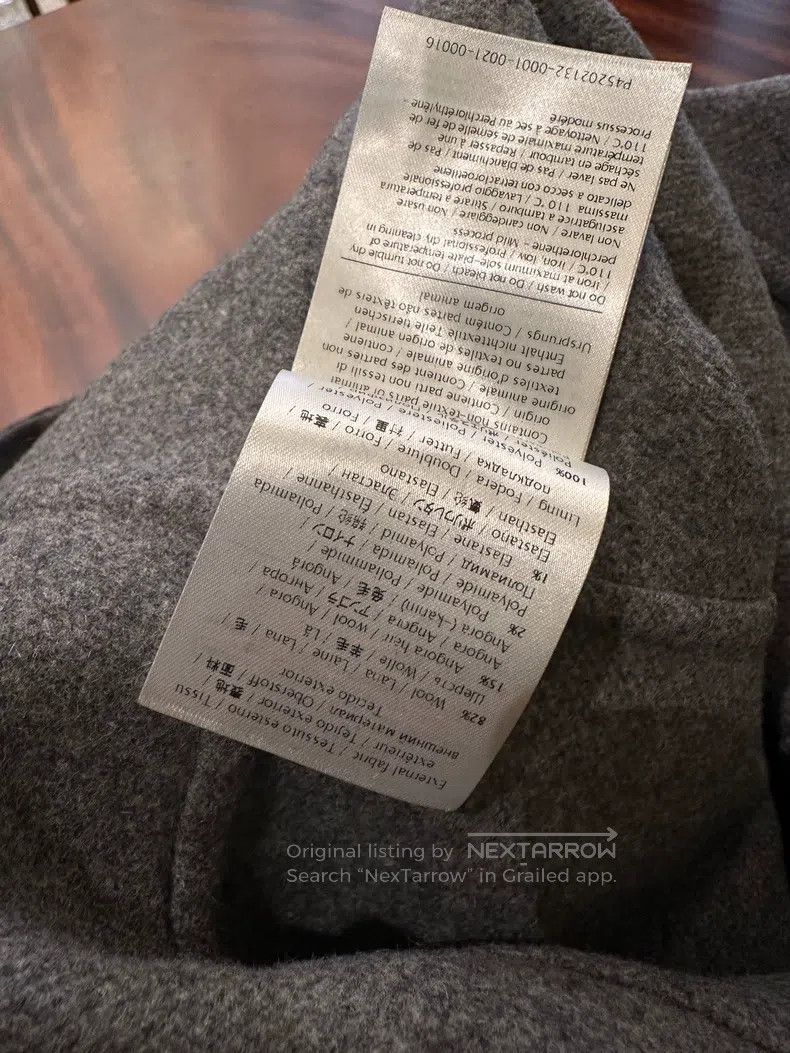 Valentino Valentino Butterfly wool coat Size S / US 4 / IT 40 - 9 Thumbnail