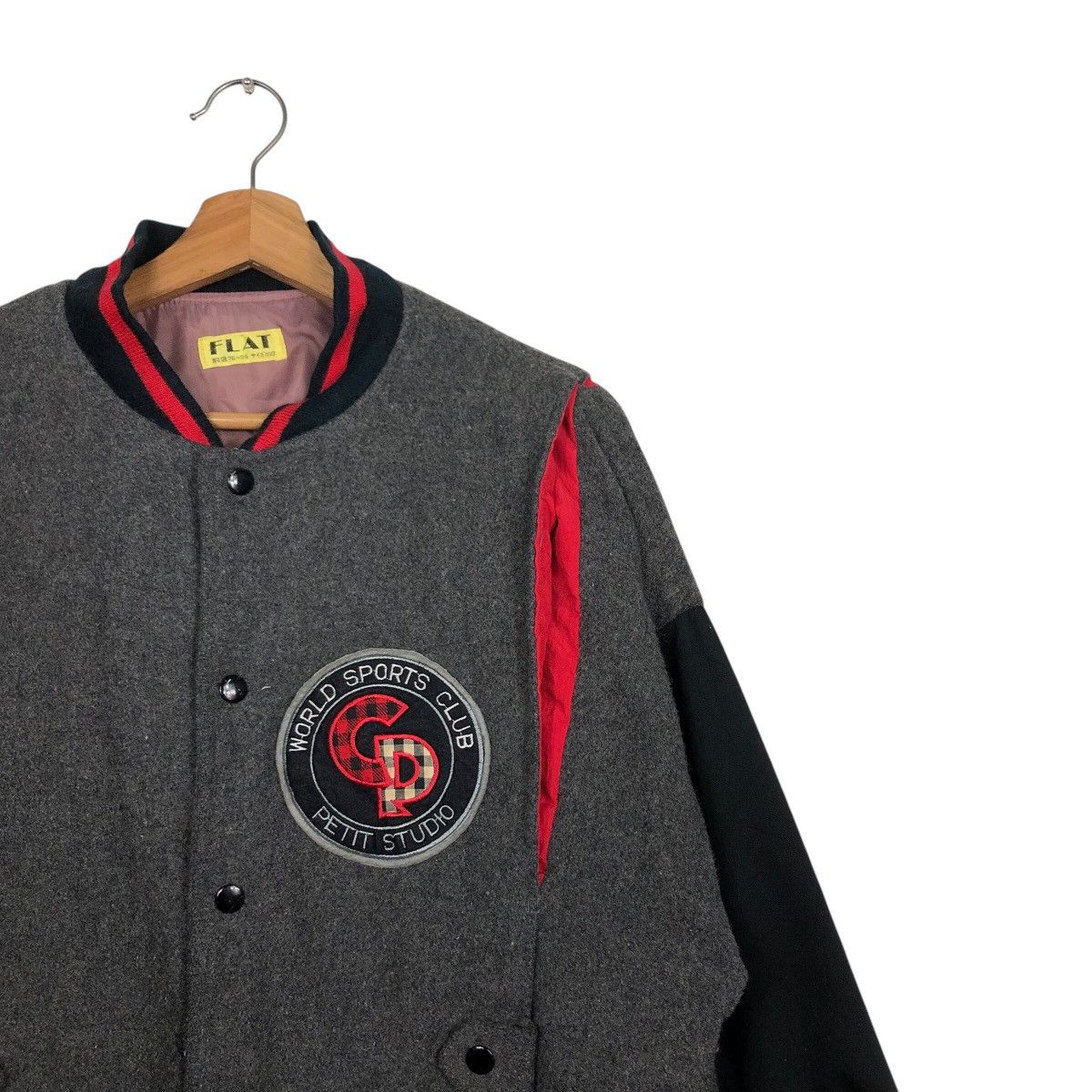 Japanese Brand 📌Vintage Bomber Jacket World Sports Club Big Logo Size US M / EU 48-50 / 2 - 7 Thumbnail