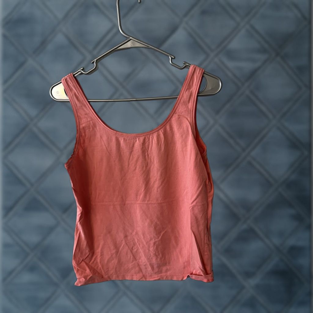 Talbots Talbots Tank Top Women's Petite PM Pink Cotton Knit Sleeveless Pullover Casual Basic Shirt Cotton Knit Size M / US 6-8 / IT 42-44 - 1 Thumbnail