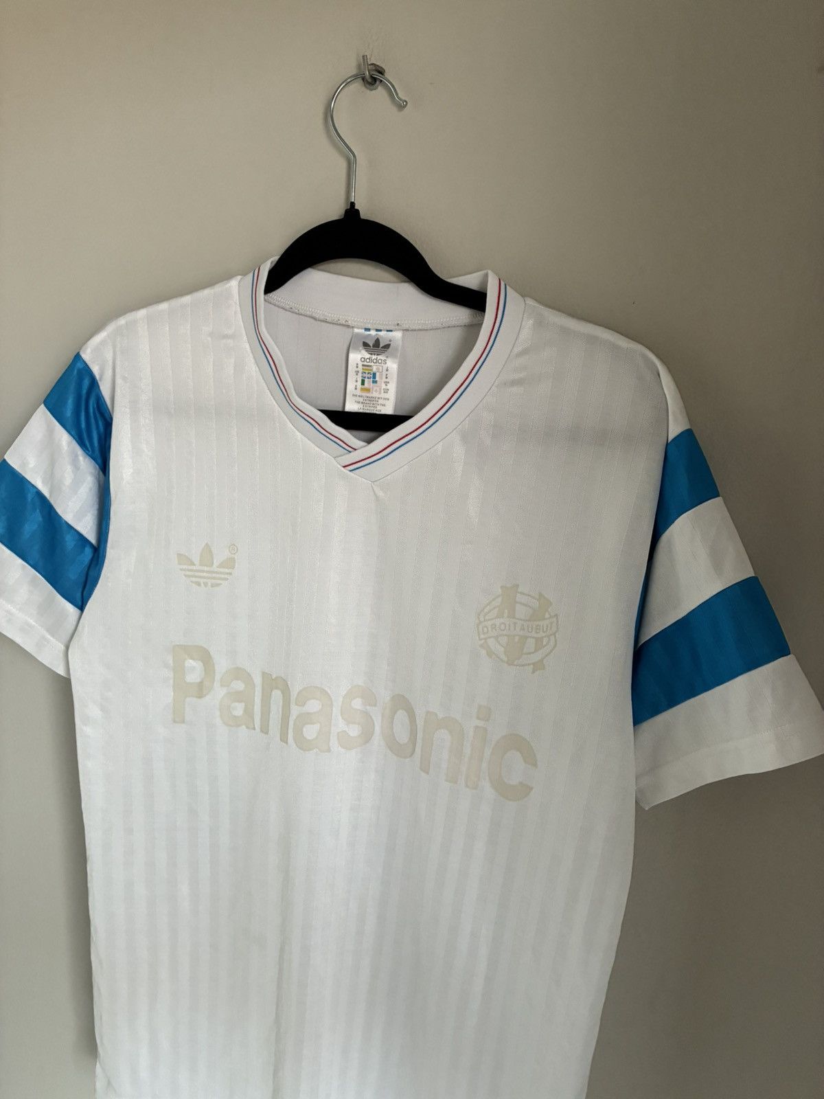 Adidas Adidas Olympique Marsylia Vintage 90s Jersey football FC Size US M / EU 48-50 / 2 - 2 Thumbnail