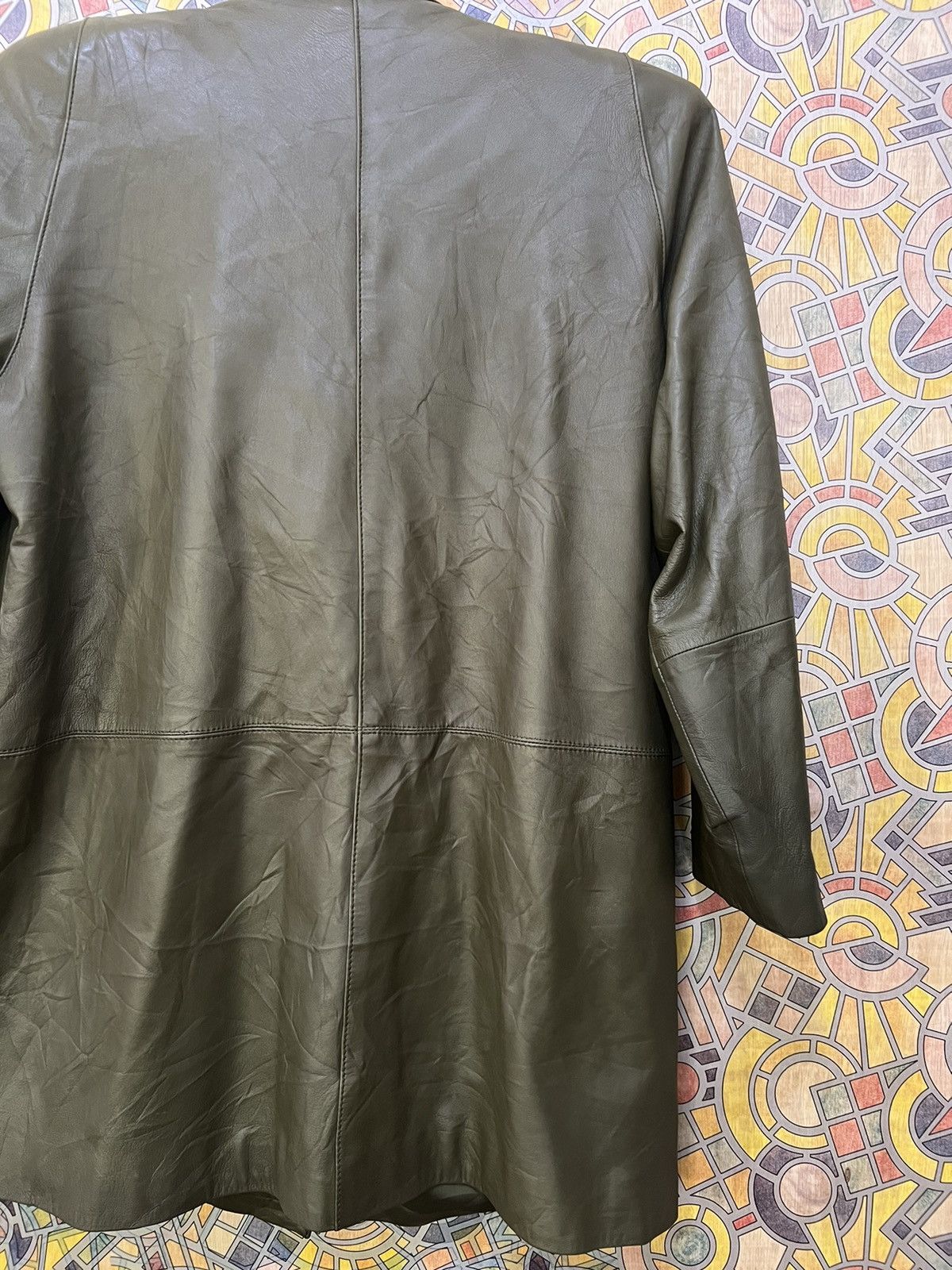 Japanese Brand × Leather 90s Vintage Marie Clair Lamb Leather Coat Marie Claire. GJ37 Size US L / EU 52-54 / 3 - 11 Thumbnail
