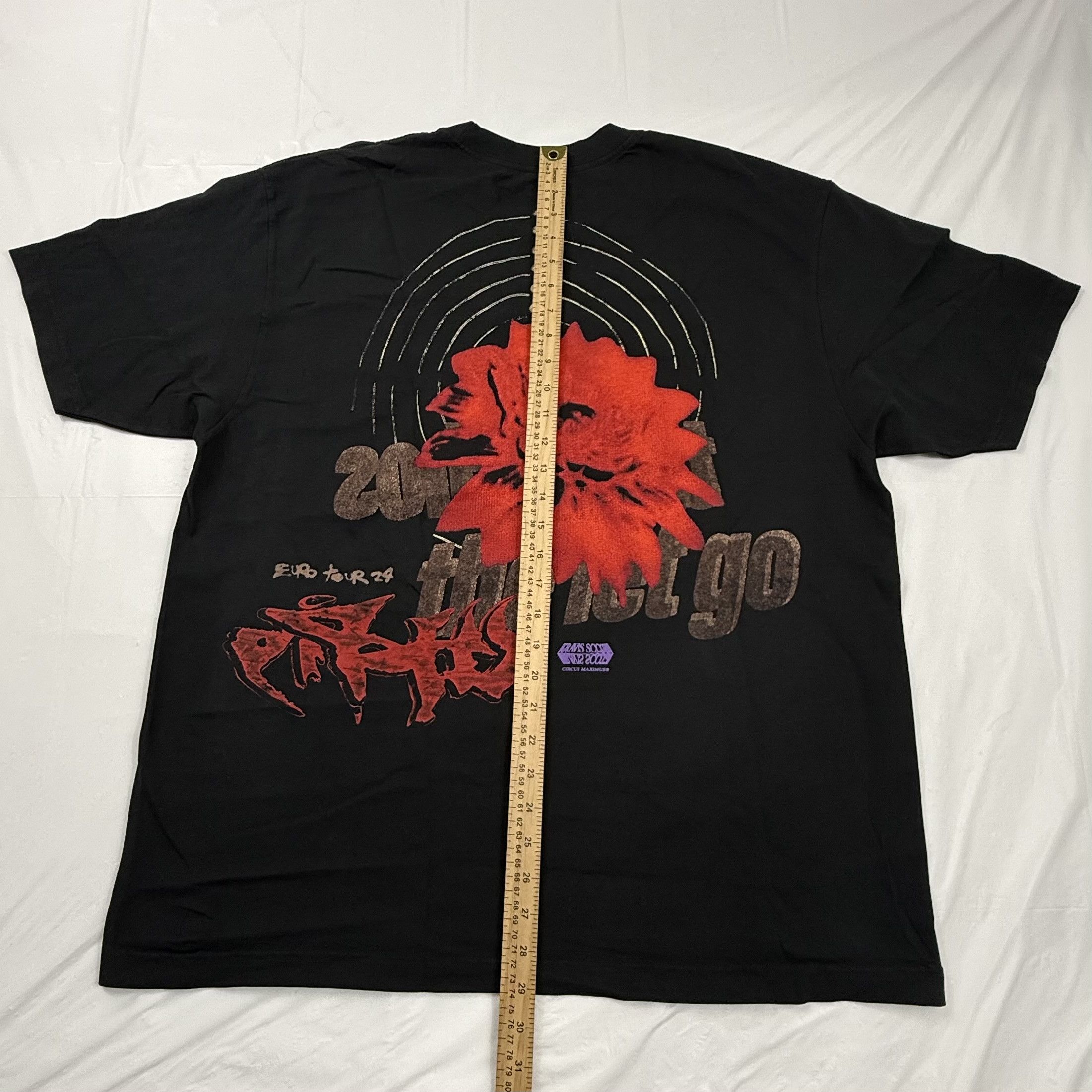 Travis Scott Travis Scott Circus Maximus Euro Tour 24 -Shirt XL Utopia Size US XL / EU 56 / 4 - 3 Thumbnail