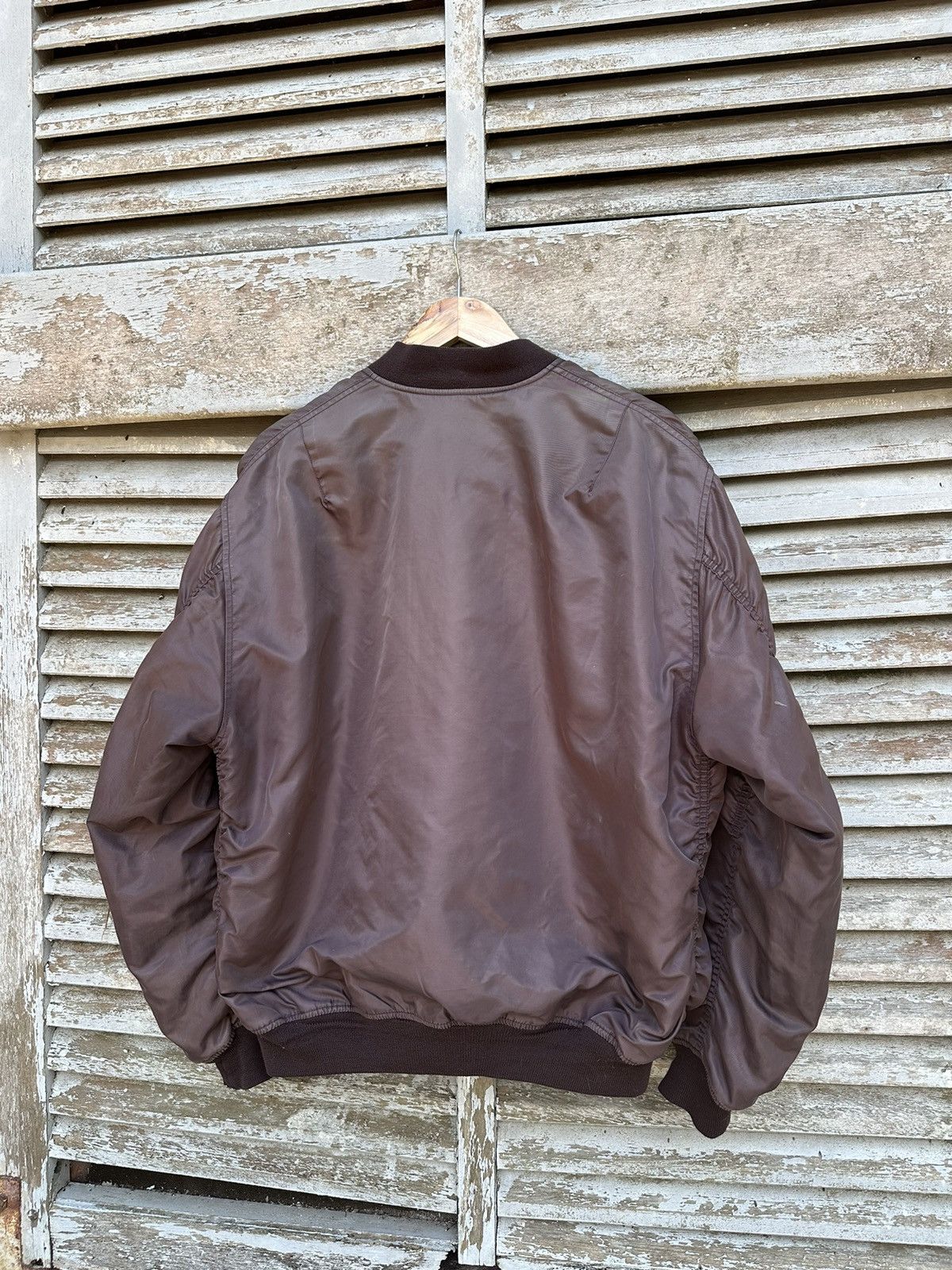 Vintage 🪖Vintage Uniqlo Sun Faded Bomber Jacket Size US L / EU 52-54 / 3 - 10 Thumbnail